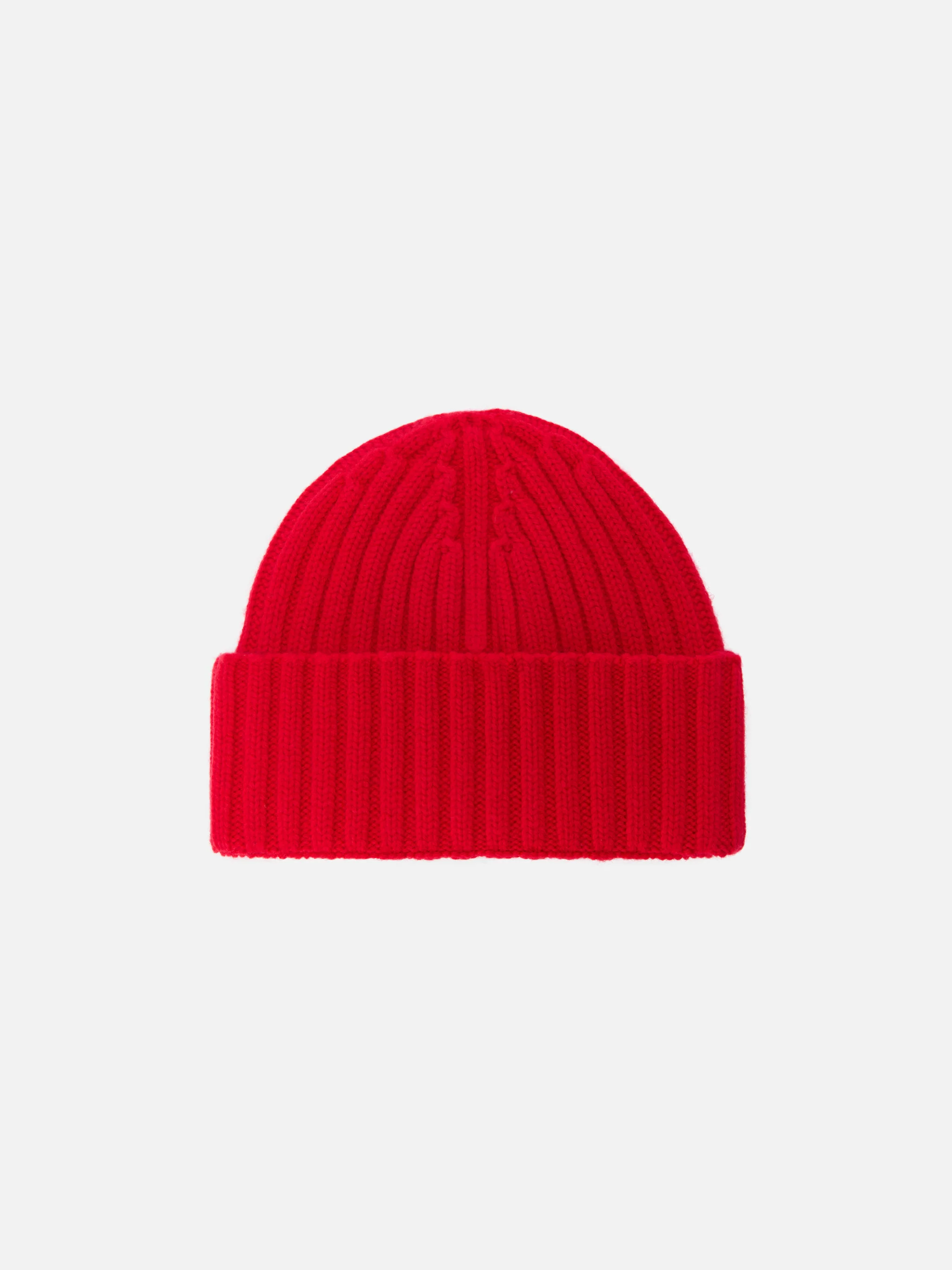 Berretto Wengen in 100% LANA rosso - Image 3