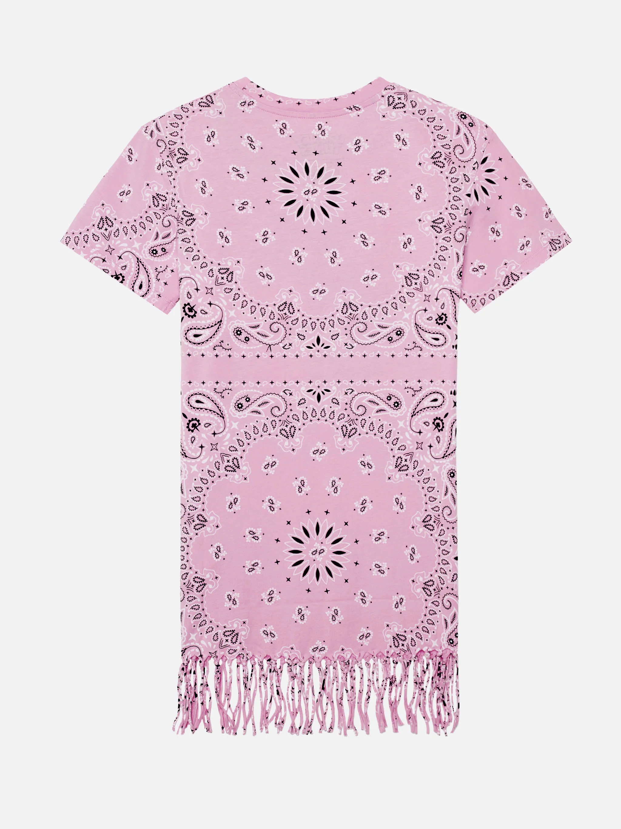 Abito Abbey con frange e stampa bandana - Image 2