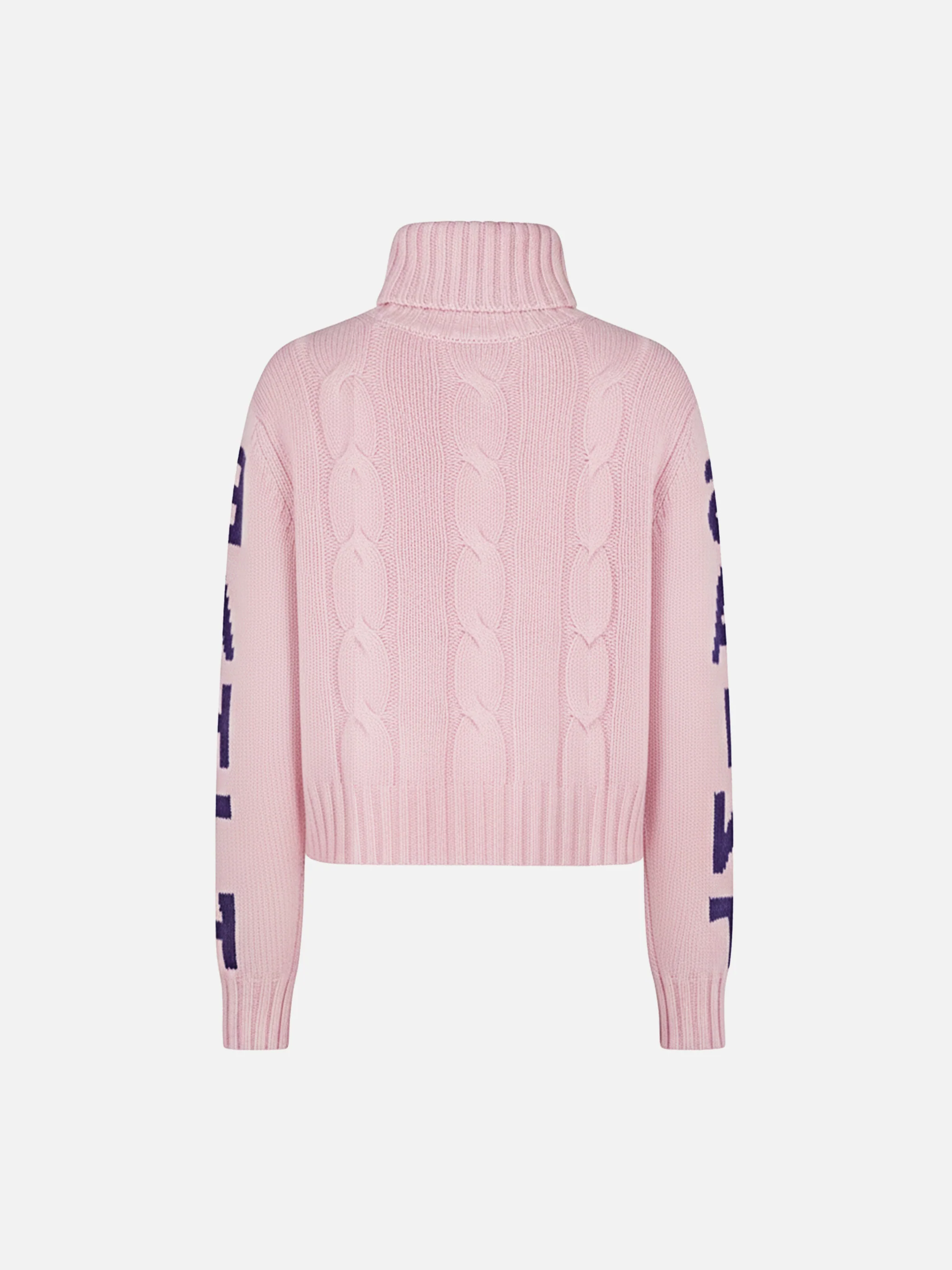 Dolcevita a trecce Adler Jr con jacquard Saint Barth - Image 2