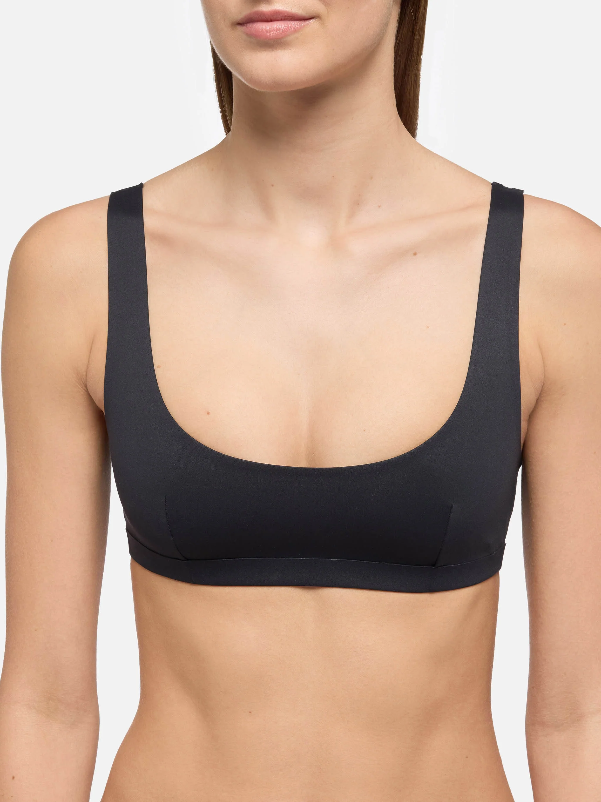 Bikini a bralette Minerva Afrodite nero termosaldato - Image 4