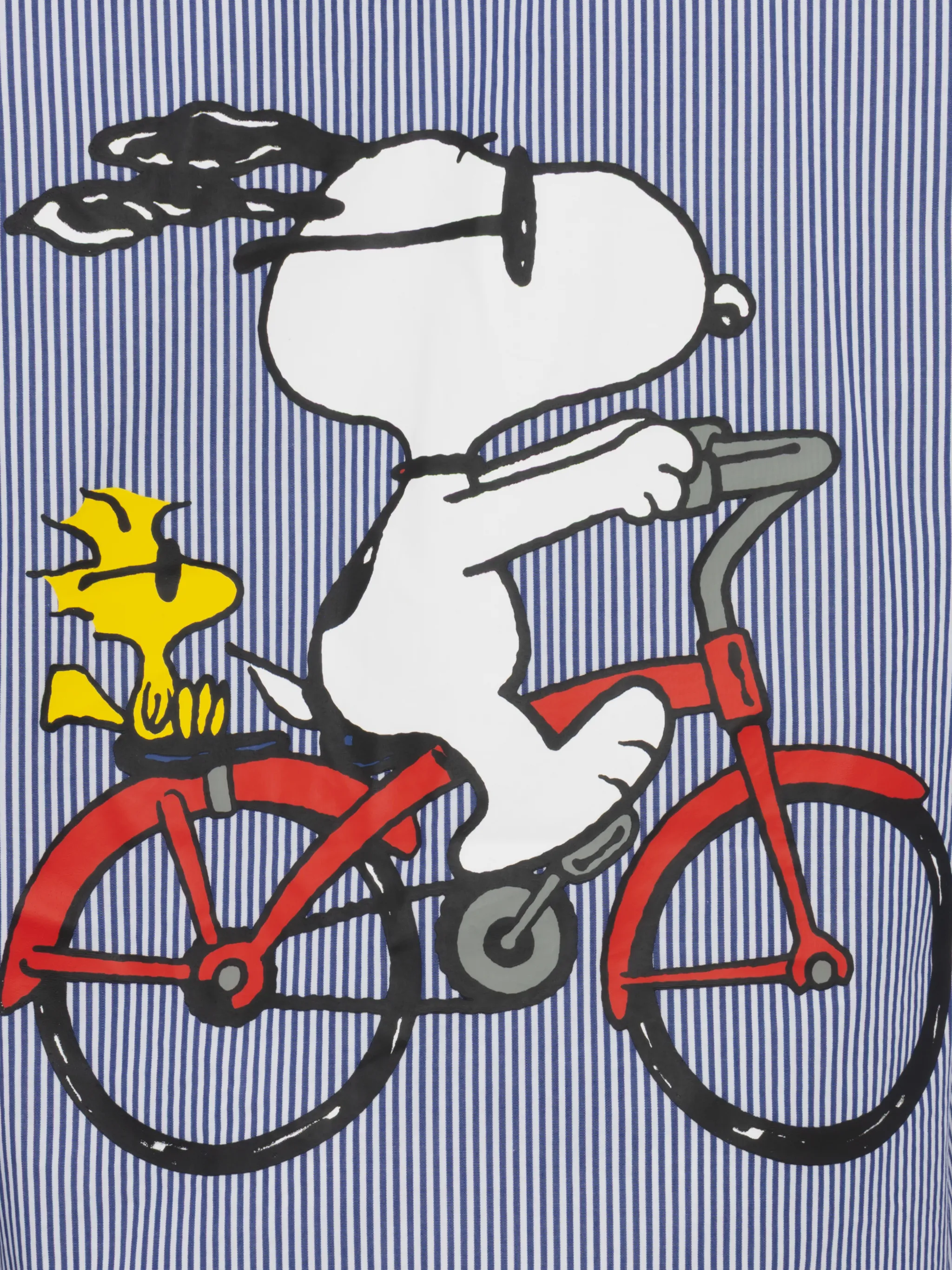 Camicia Agnes in cotone blu navy con stampa Snoopy | SNOOPY PEANUTS® SPECIAL EDITION - Image 3