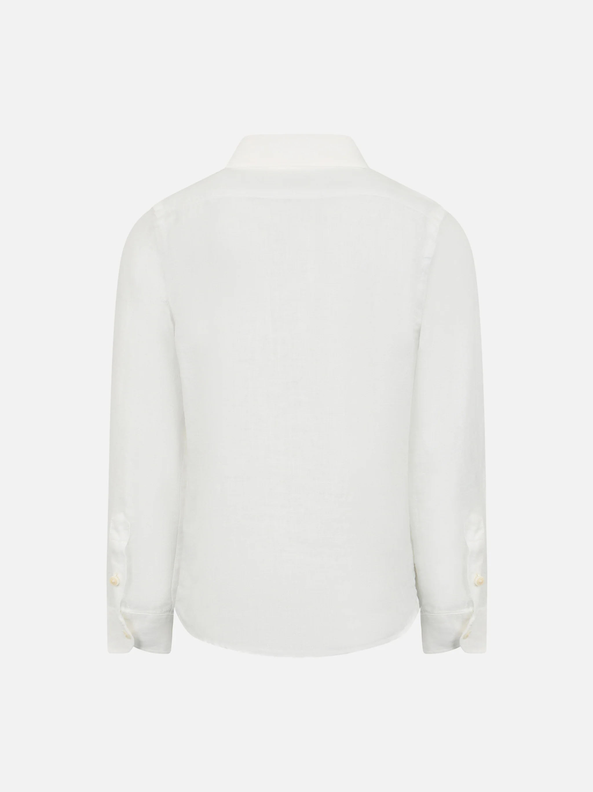 Camicia Agnes in lino bianco - Image 3