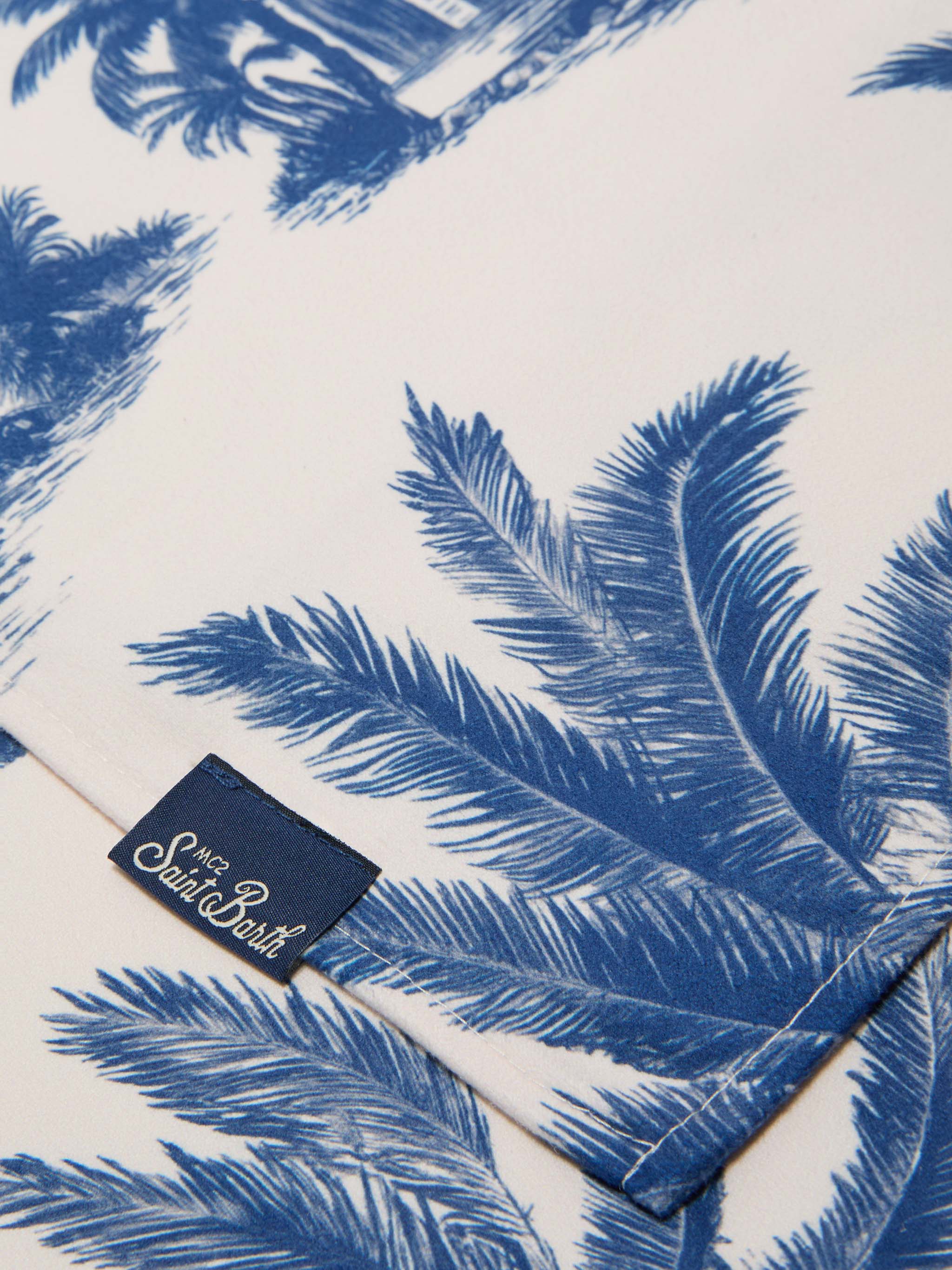 Telo mare Aidan con stampa toile de Jouy e logo | Special edition - Image 2