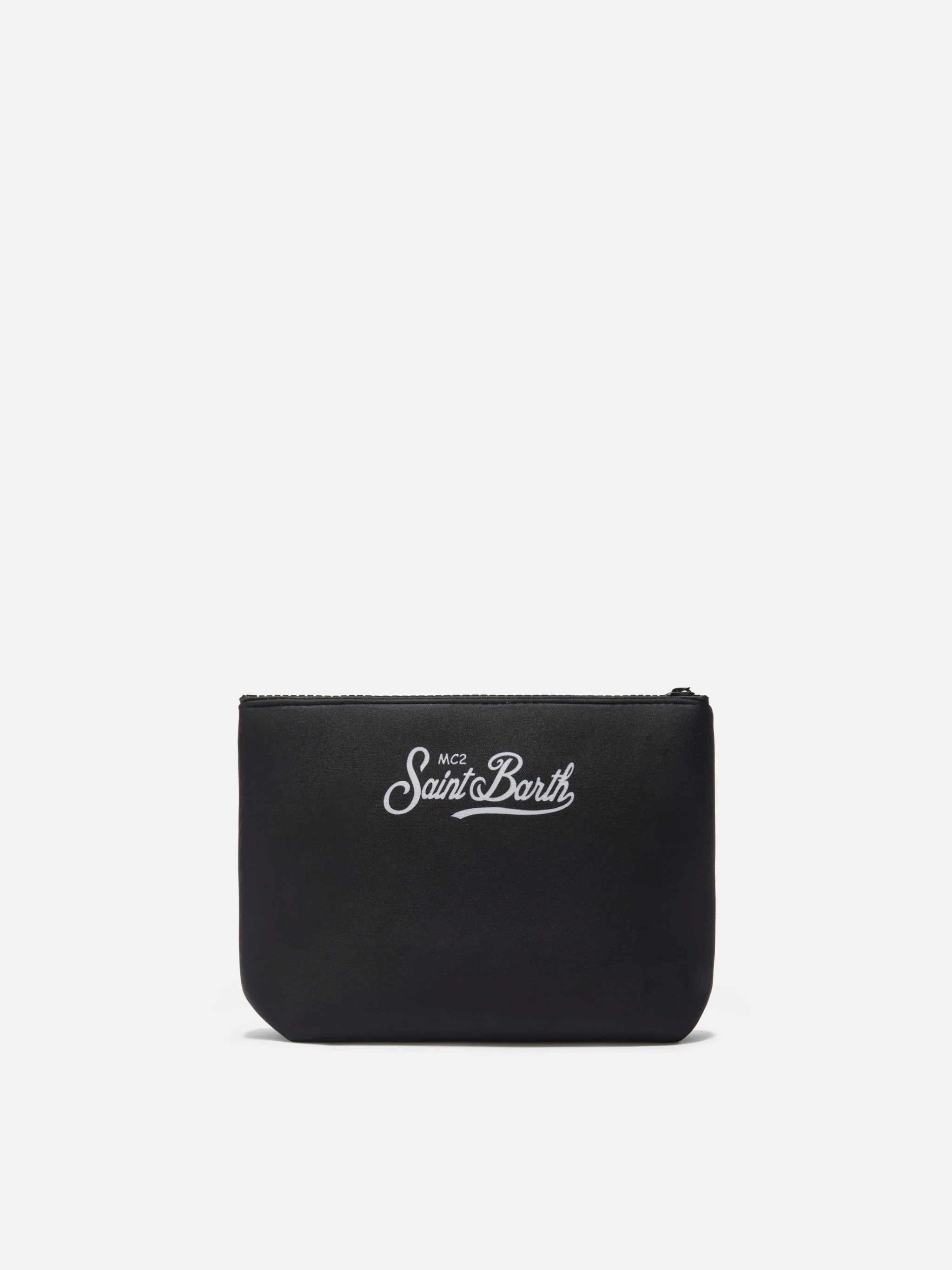 Pochette Aline in scuba nera con ricamo Cigarette Racing Team | Special Edition - Image 3