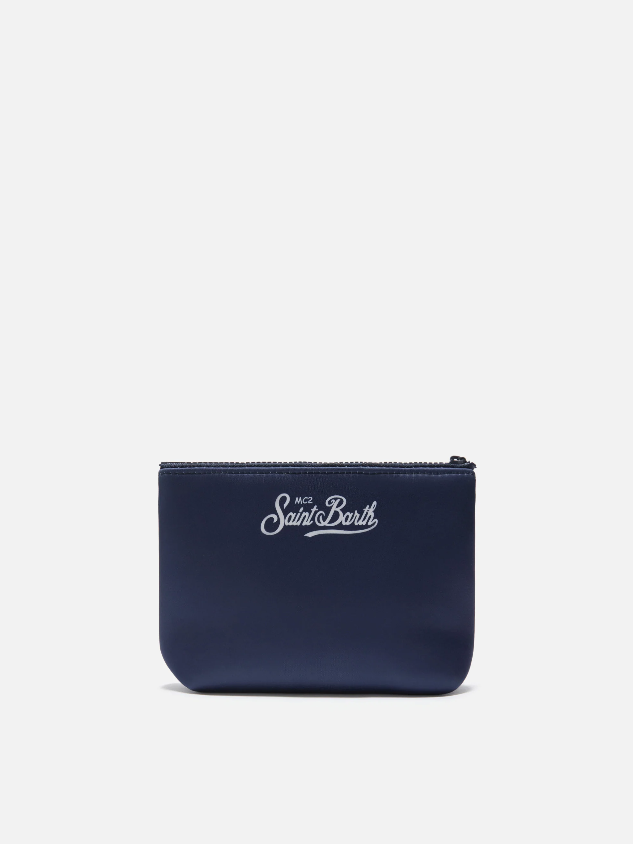 Pochette Aline in scuba blu con ricamo Cigarette Racing Team | Special Edition - Image 3