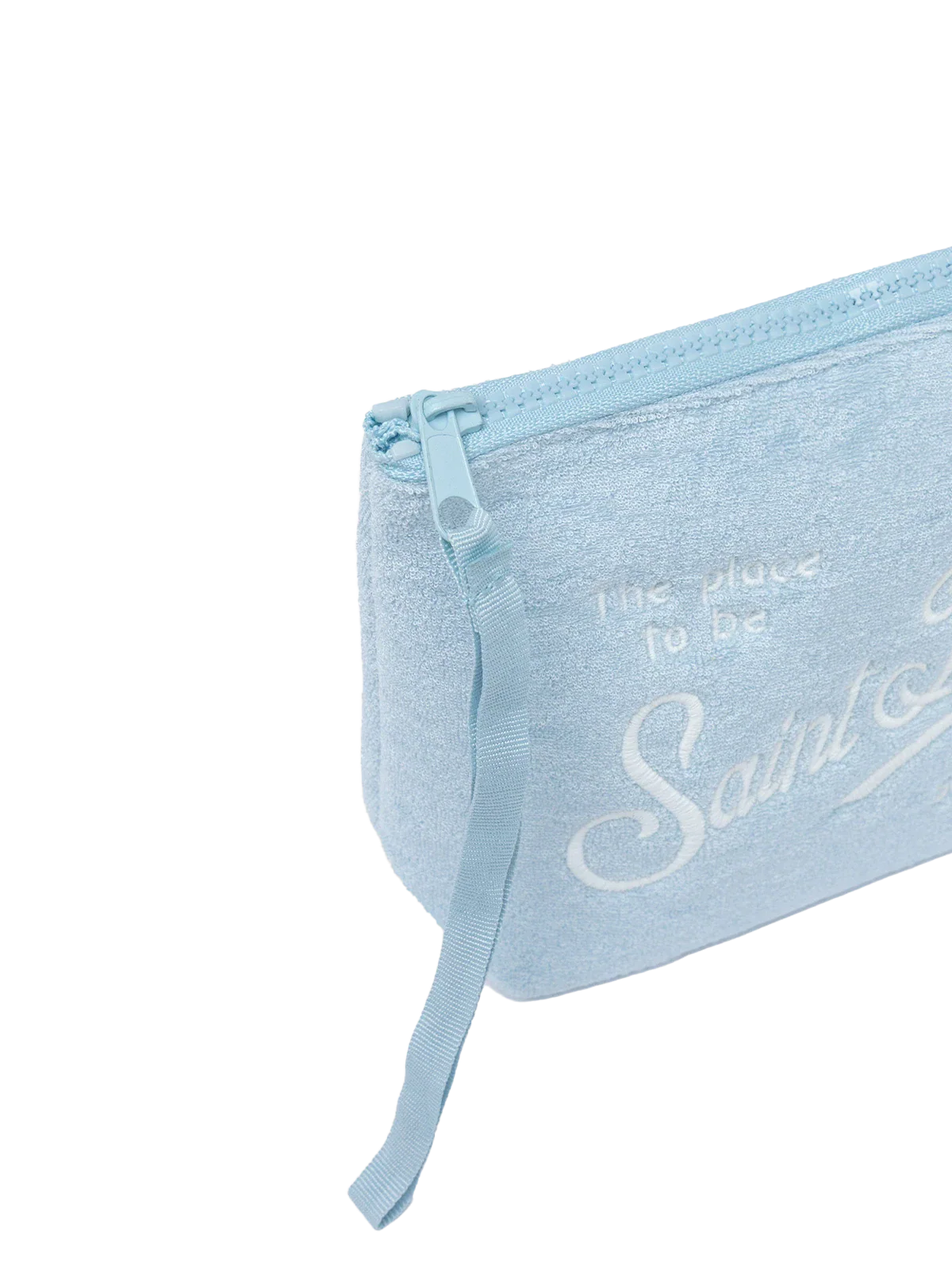 Pochette Aline in spugna azzurro - Image 2