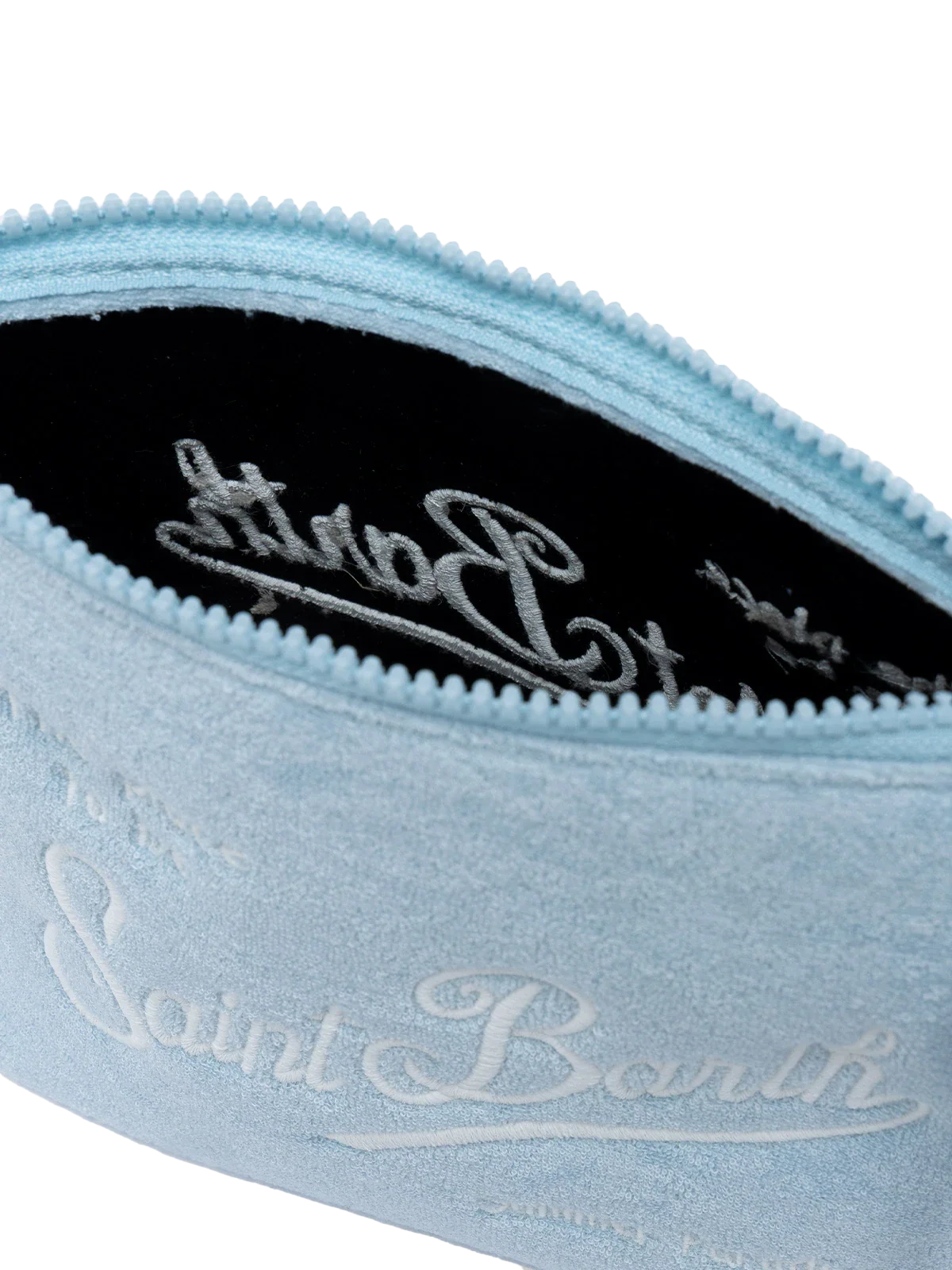 Pochette Aline in spugna azzurro - Image 3