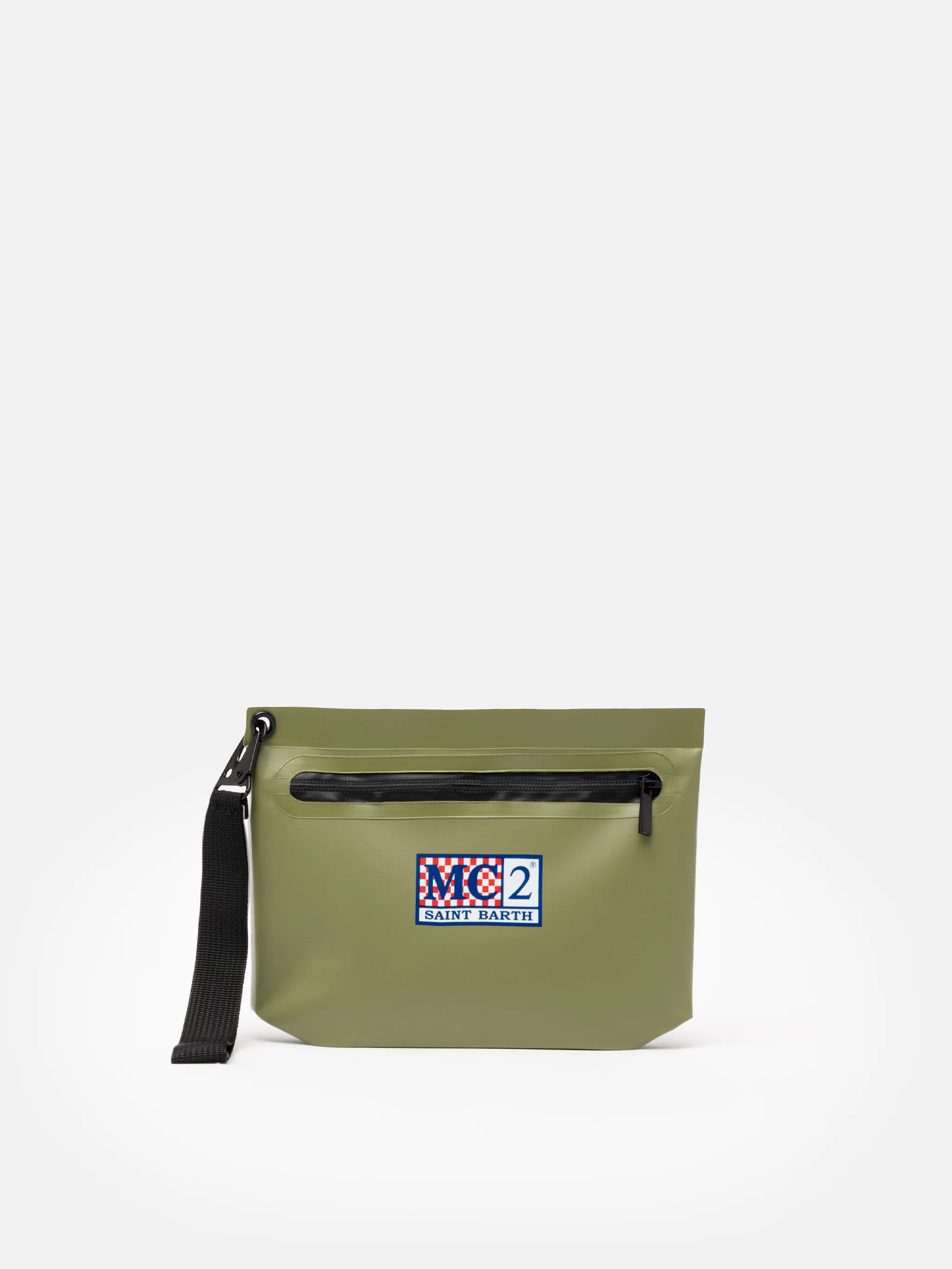 Pochette Aline verde militare water-resistant - Image 2