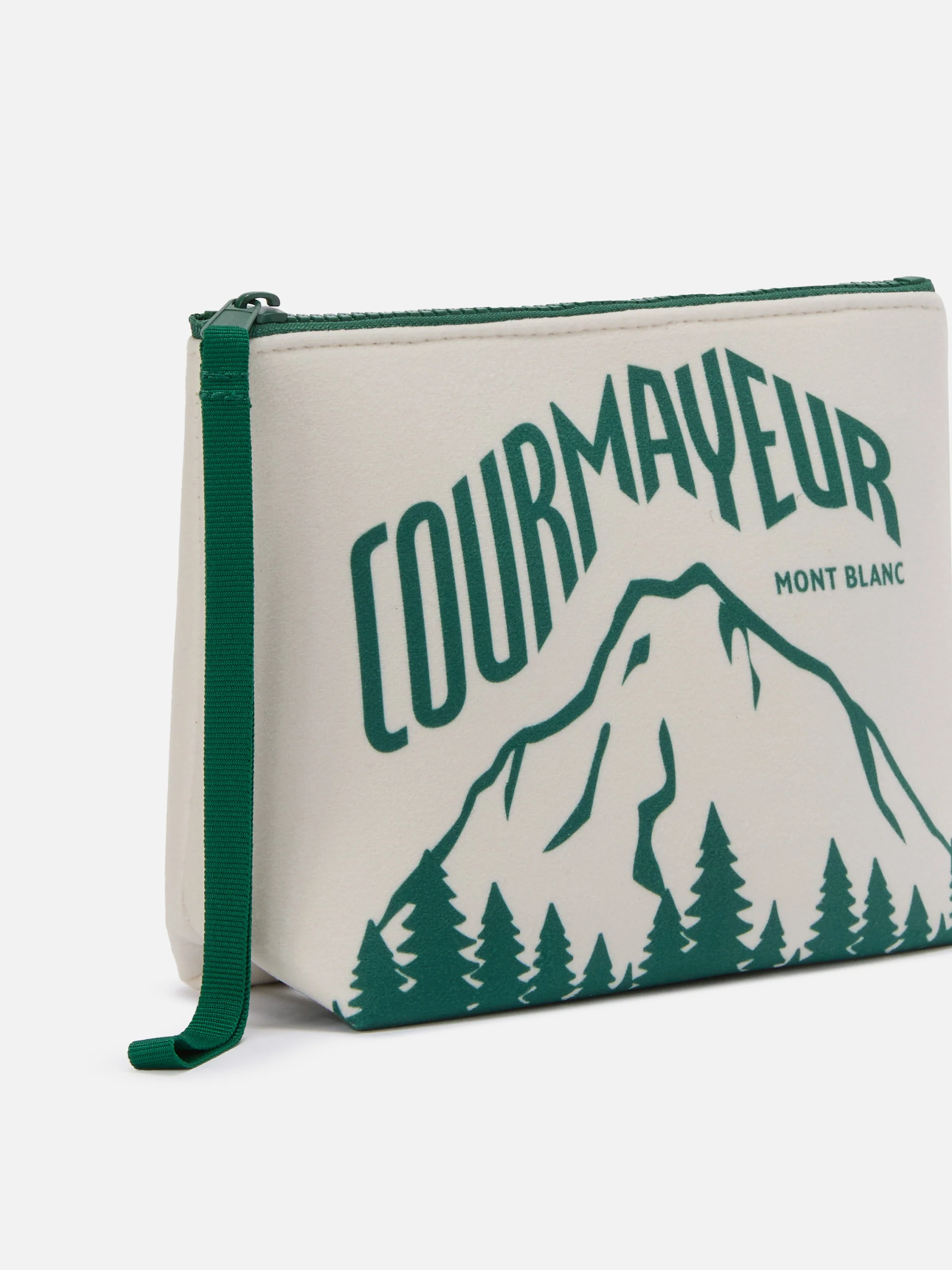 Pochette Aline effetto lana con stampa Courmayeur | COURMAYEUR SPECIAL EDITION - Image 2