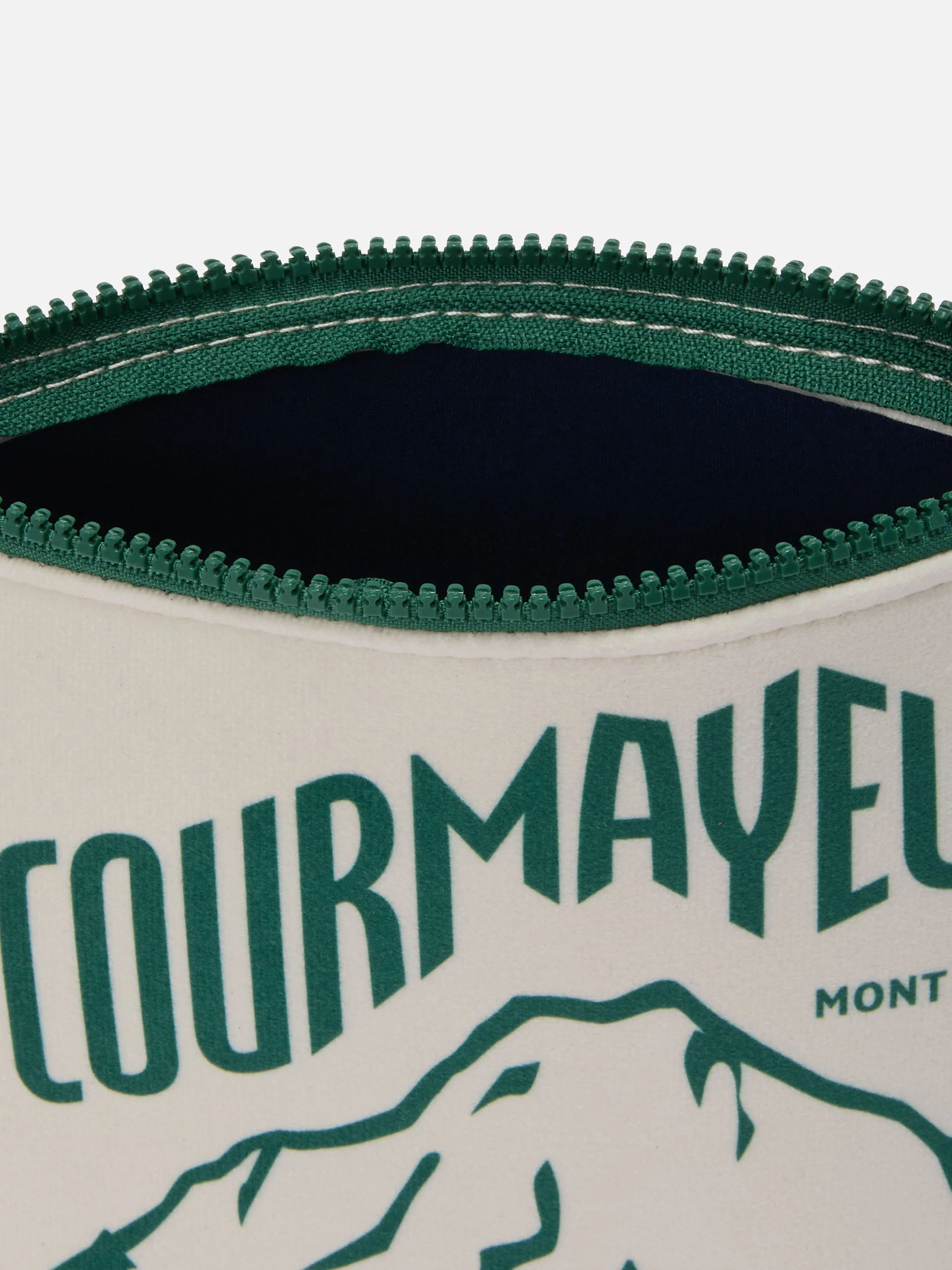 Pochette Aline effetto lana con stampa Courmayeur | COURMAYEUR SPECIAL EDITION - Image 4