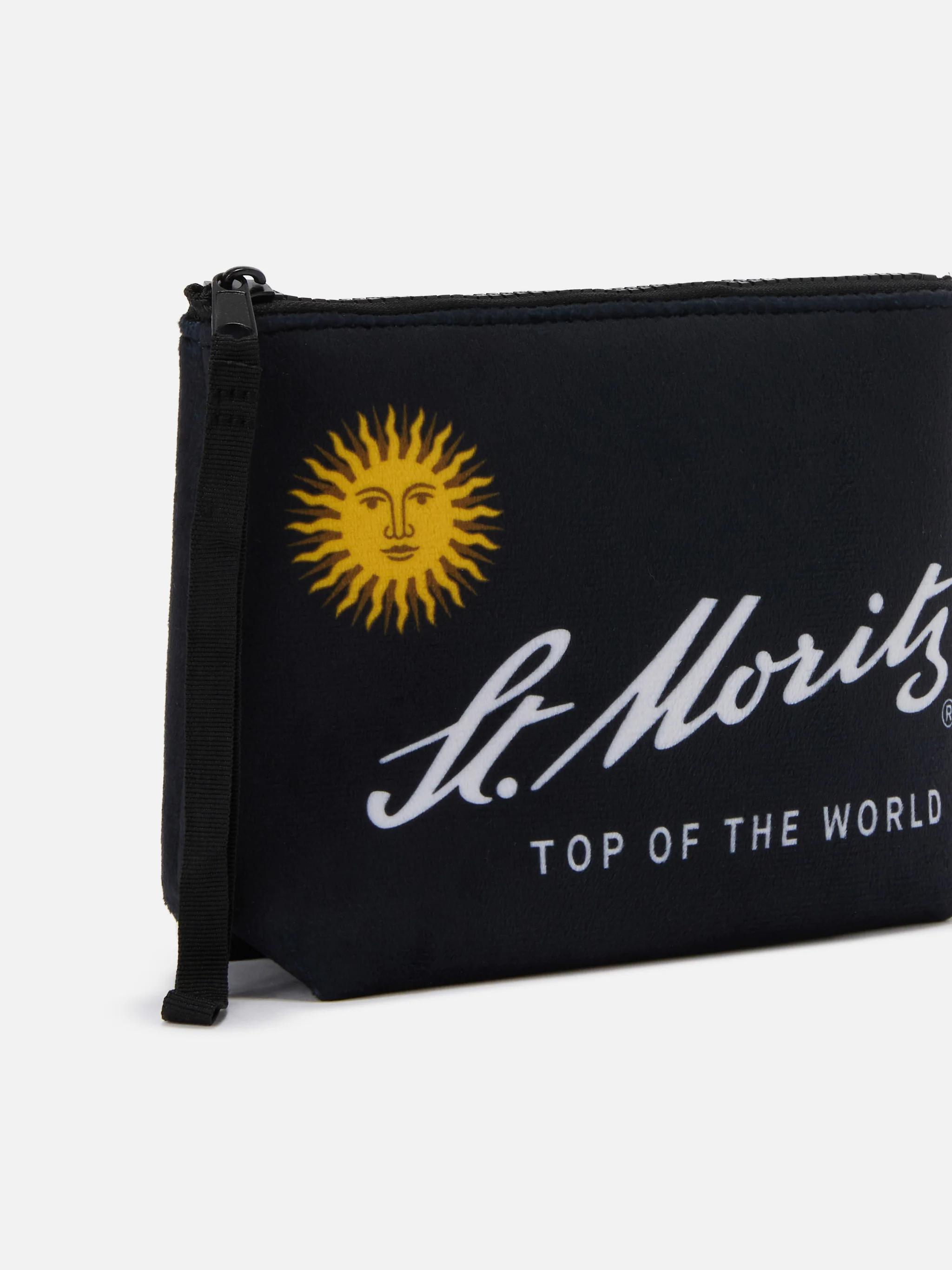 Pochette Aline effetto lana con stampa St. Moritz | ST. MORITZ TOP OF THE WORLD SPECIAL EDITION - Image 2