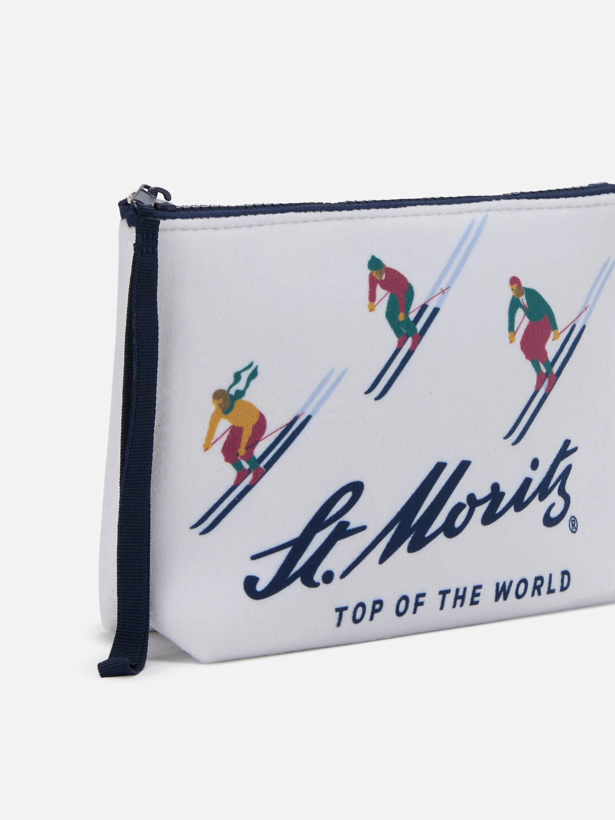 Pochette Aline effetto lana con stampa St. Moritz | ST. MORITZ TOP OF THE WORLD SPECIAL EDITION - Image 2