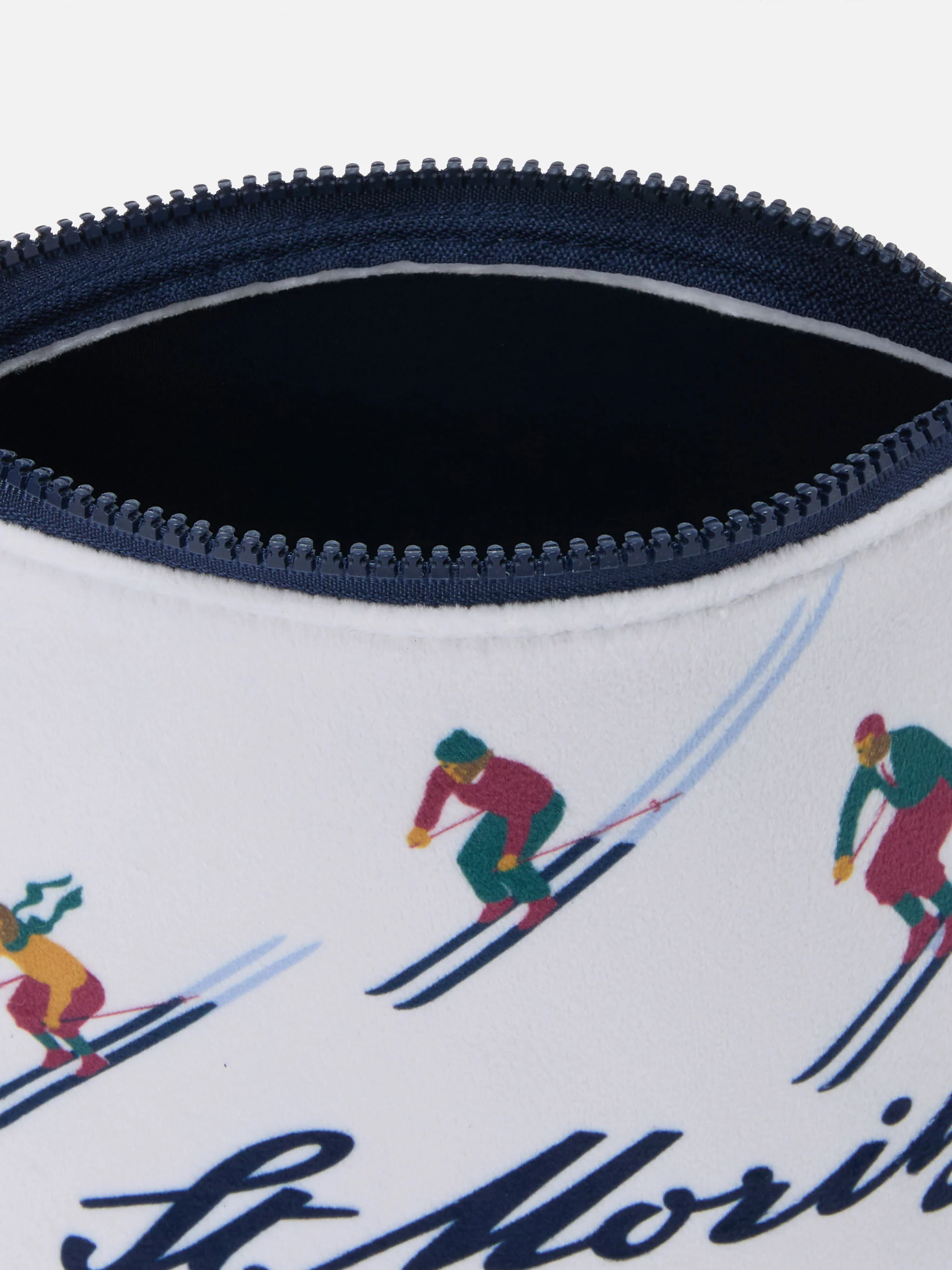 Pochette Aline effetto lana con stampa St. Moritz | ST. MORITZ TOP OF THE WORLD SPECIAL EDITION - Image 4