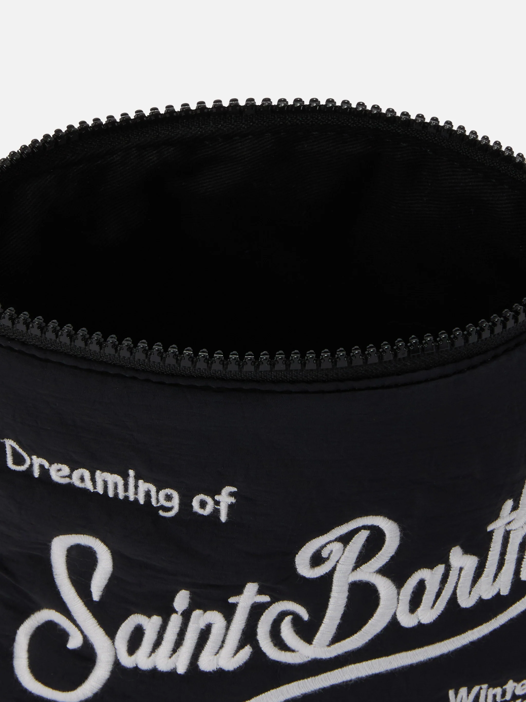 Pochette Aline Puffer in nylon imbottito nero - Image 3