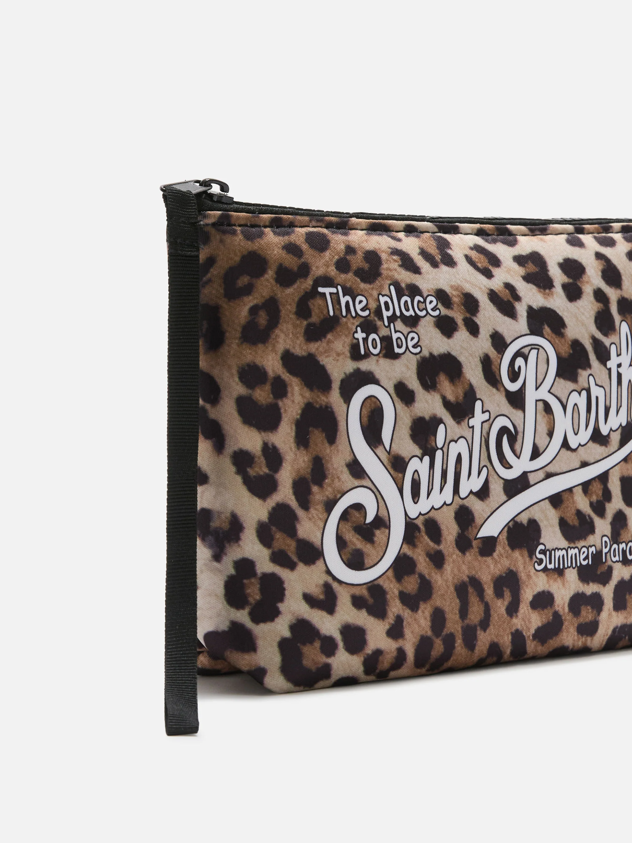 Pochette Aline in scuba con stampa leopardata - Image 2