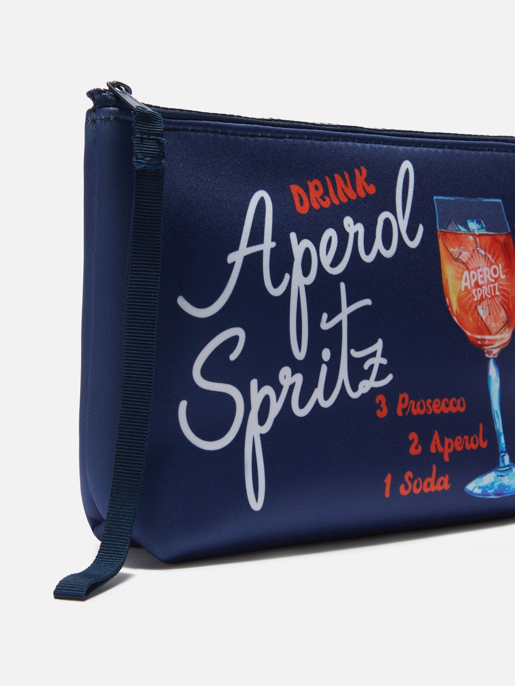 Pochette Aline in scuba con stampa Ricetta Spritz - Image 2