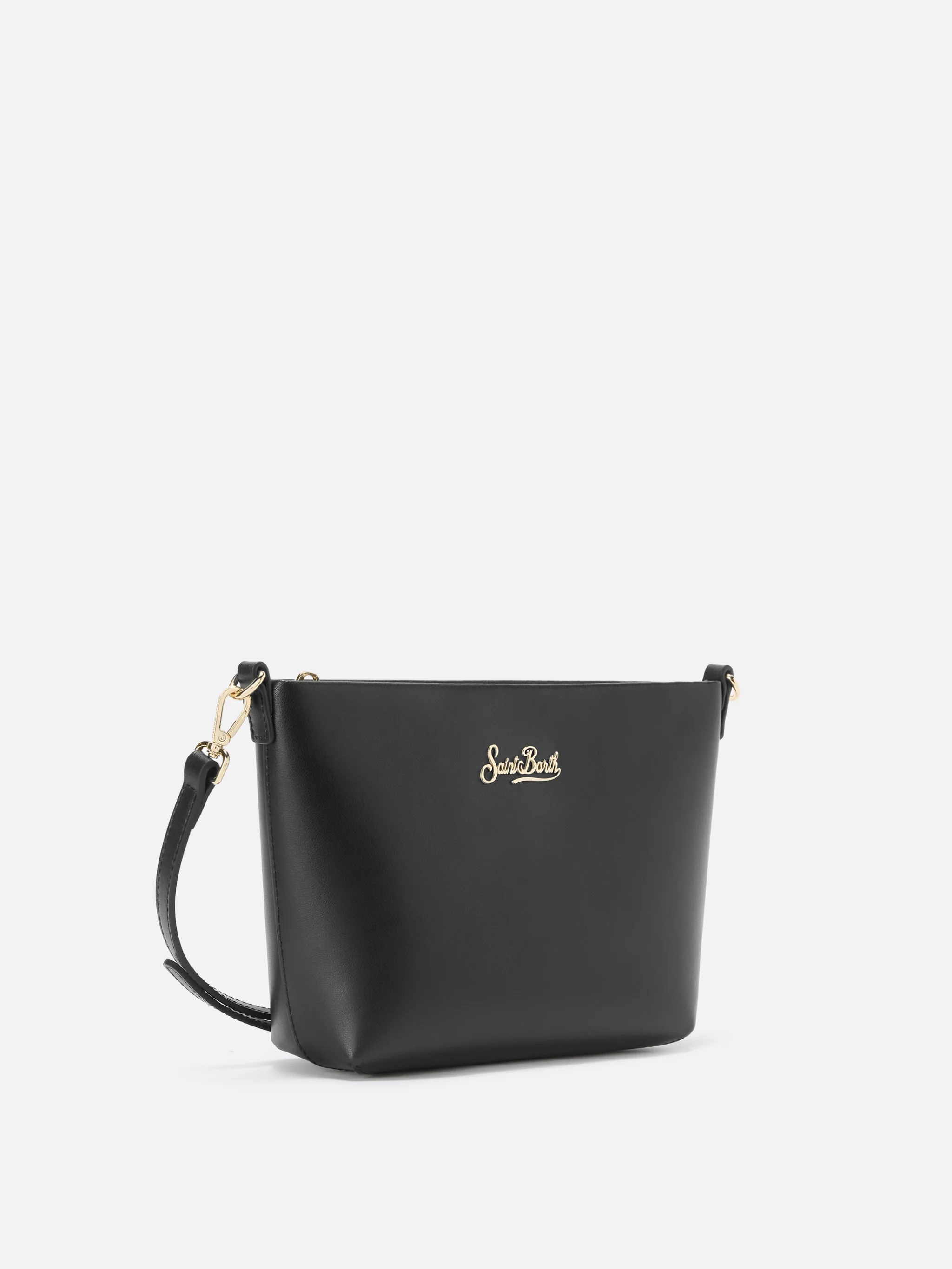 Borsa a spalla Aline Bag in pelle nera - Image 3