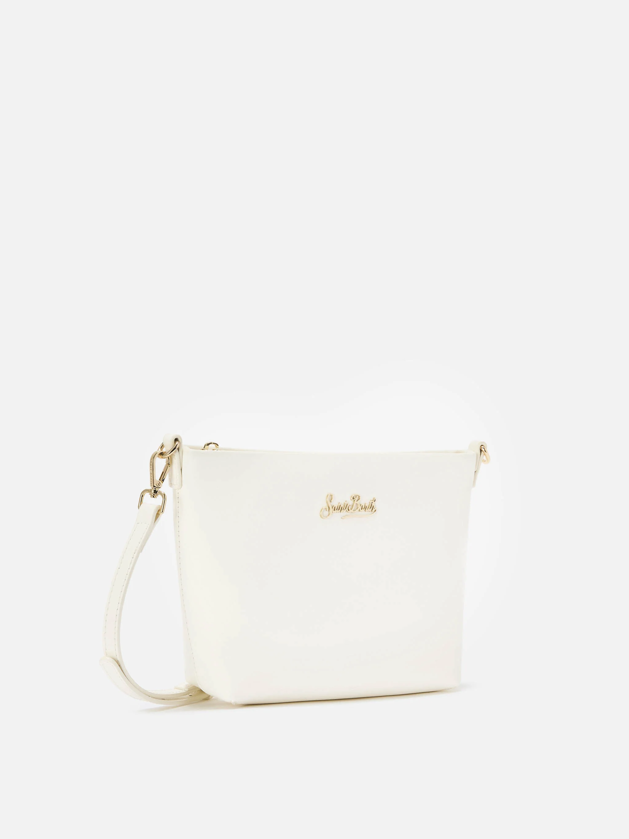 Borsa a spalla Aline Bag in pelle bianca - Image 3