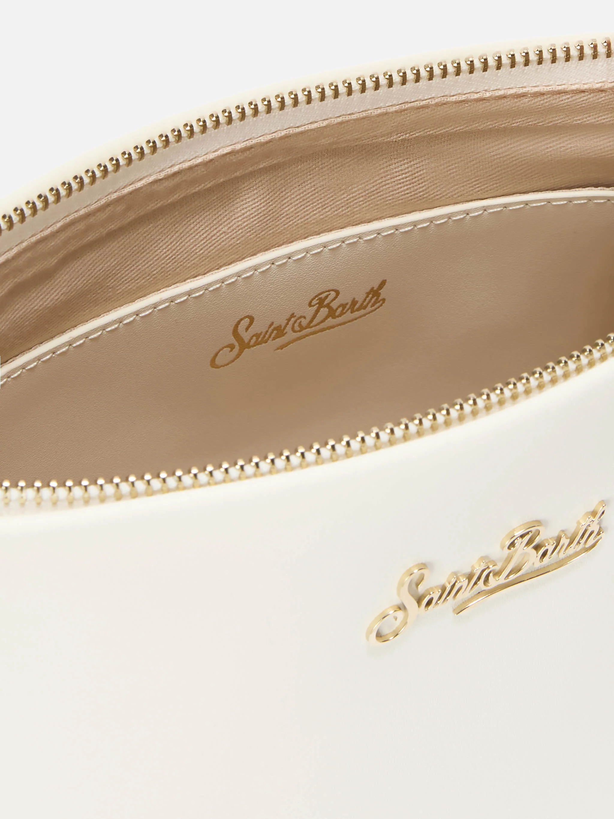 Borsa a spalla Aline Bag in pelle bianca - Image 5