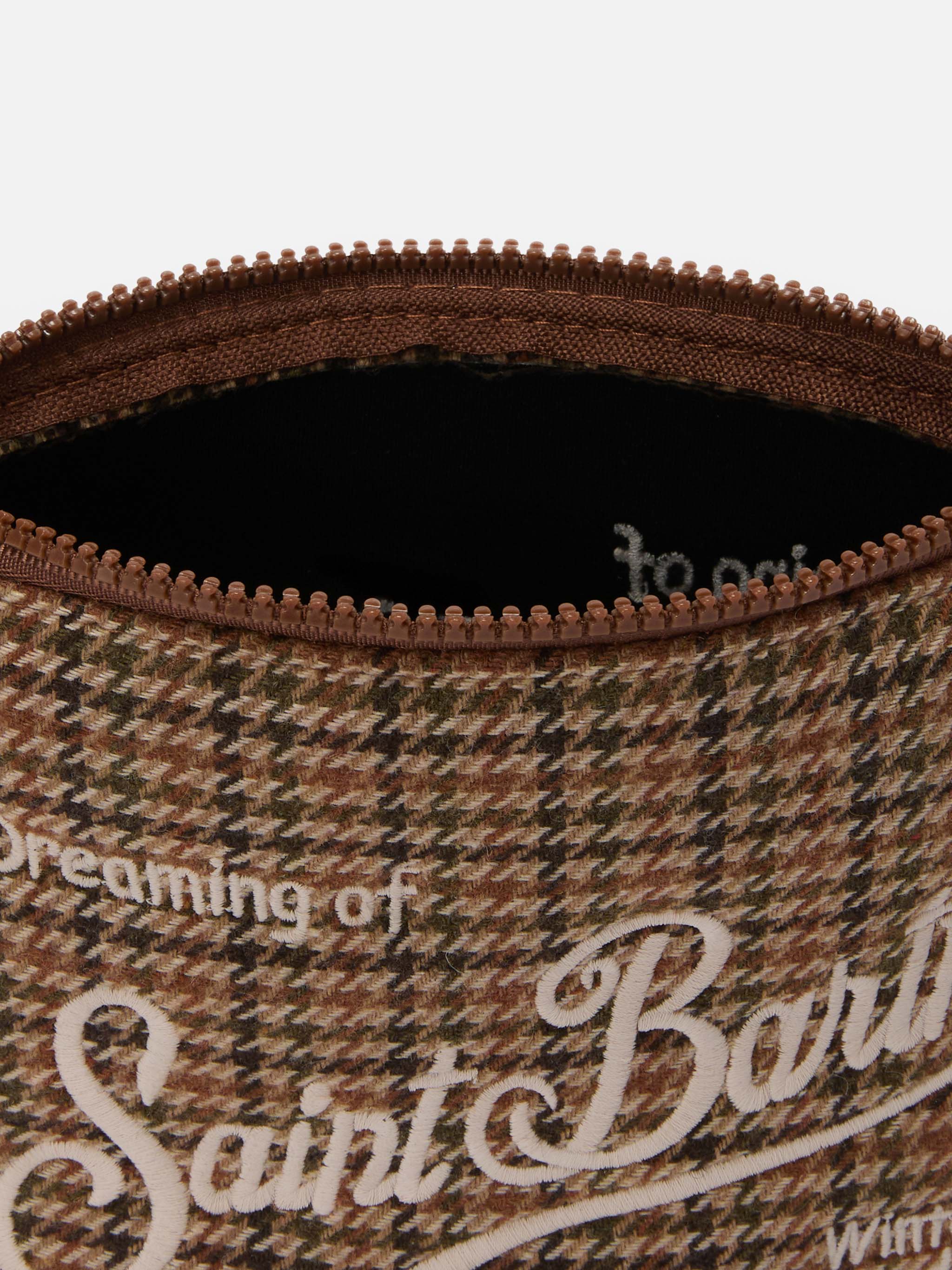 Pochette Aline Wool in misto lana pied de poule - Image 3