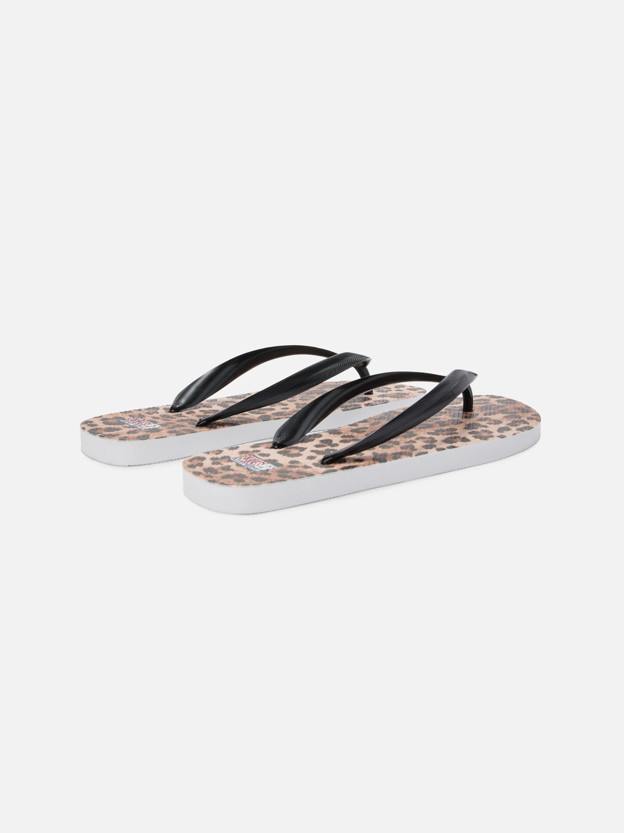 Infradito Alma slip-on in gomma con stampa leopardata - Image 2