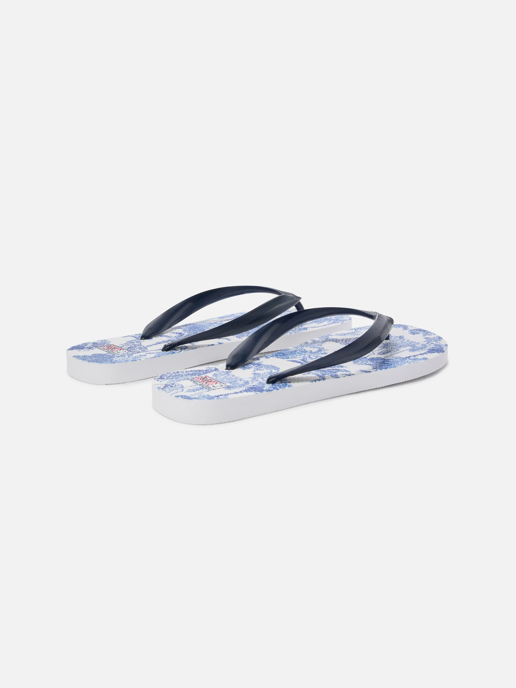 Infradito Alma slip-on in gomma con stampa Toile de Jouy - Image 2