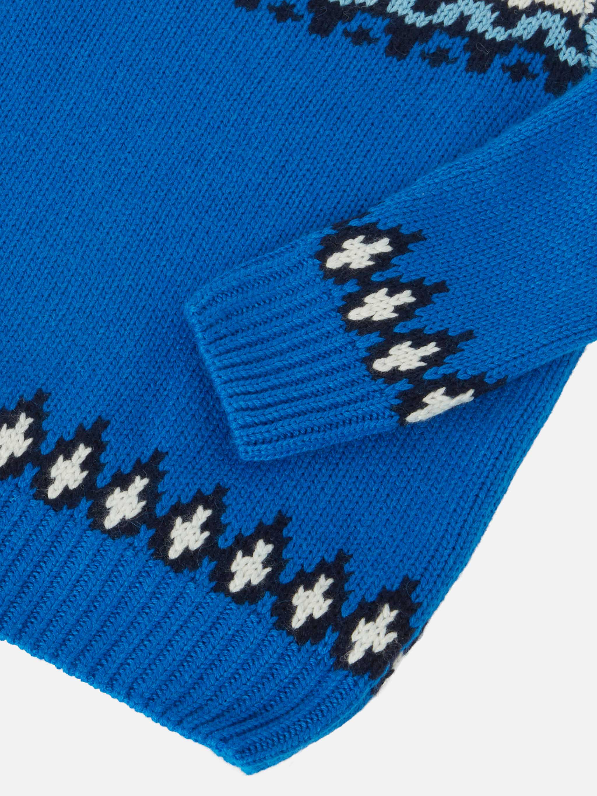 Maglione in alpaca Douglas con jacquard fair isle e St. Moritz - Image 4