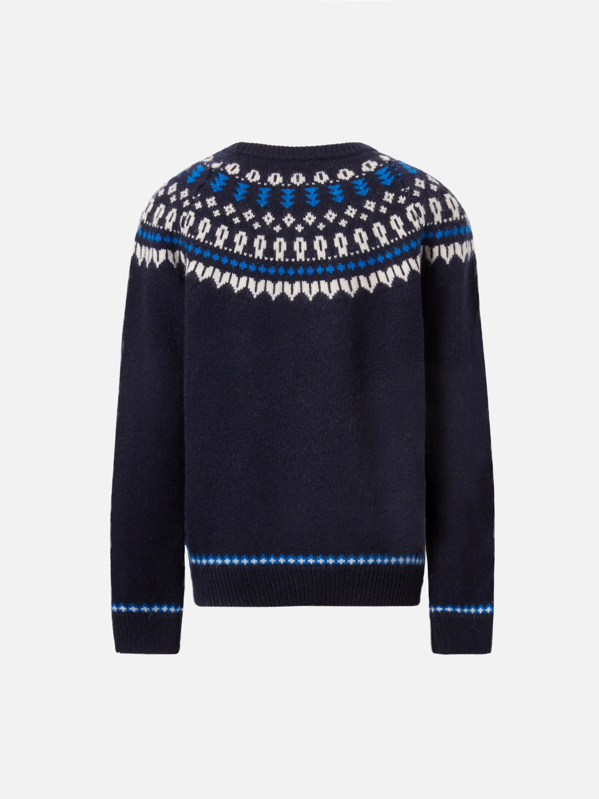 Maglione in alpaca Douglas con jacquard fair isle - Image 3