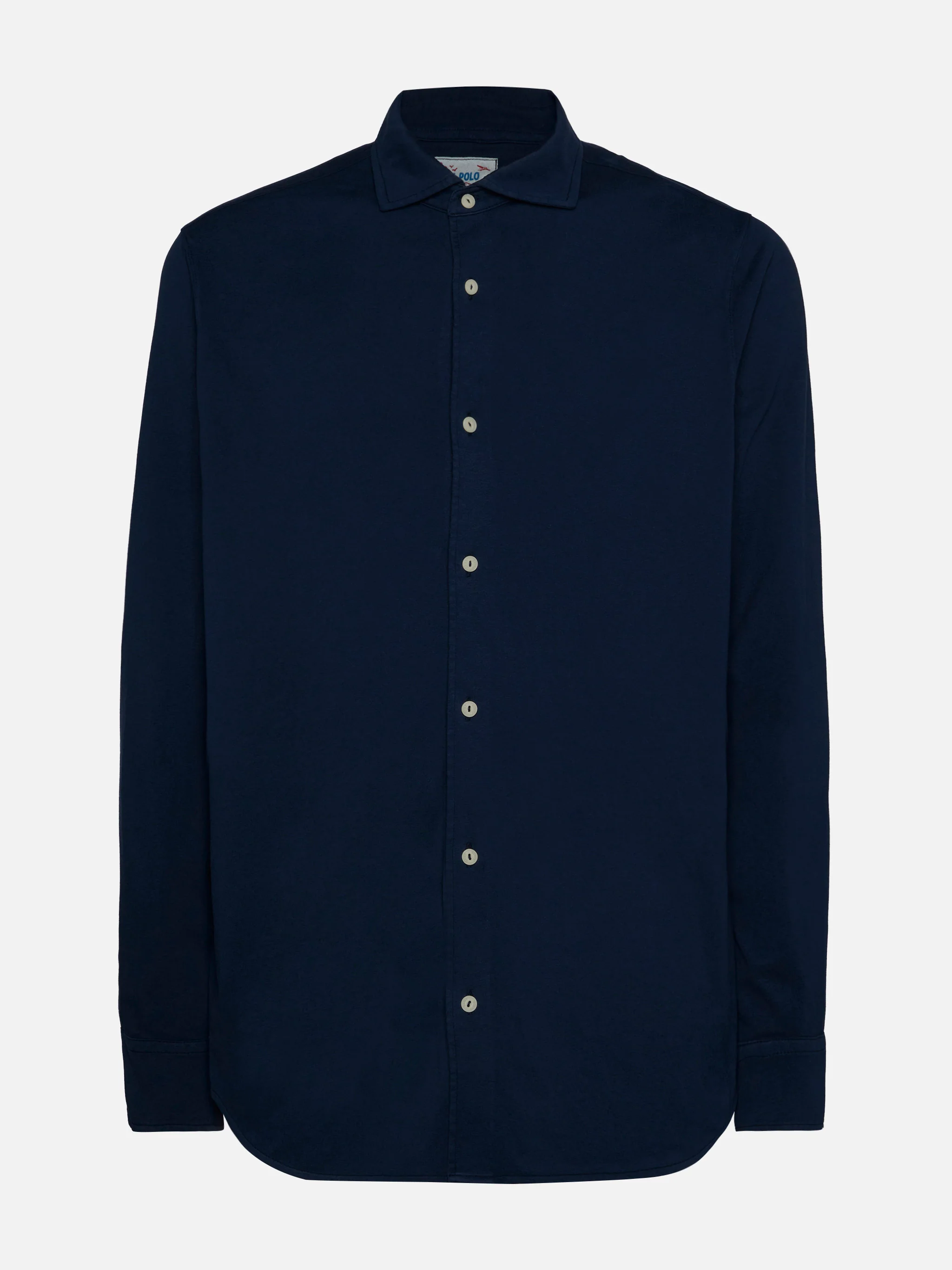 Amalfi navy blue jersey t shirt - Image 4