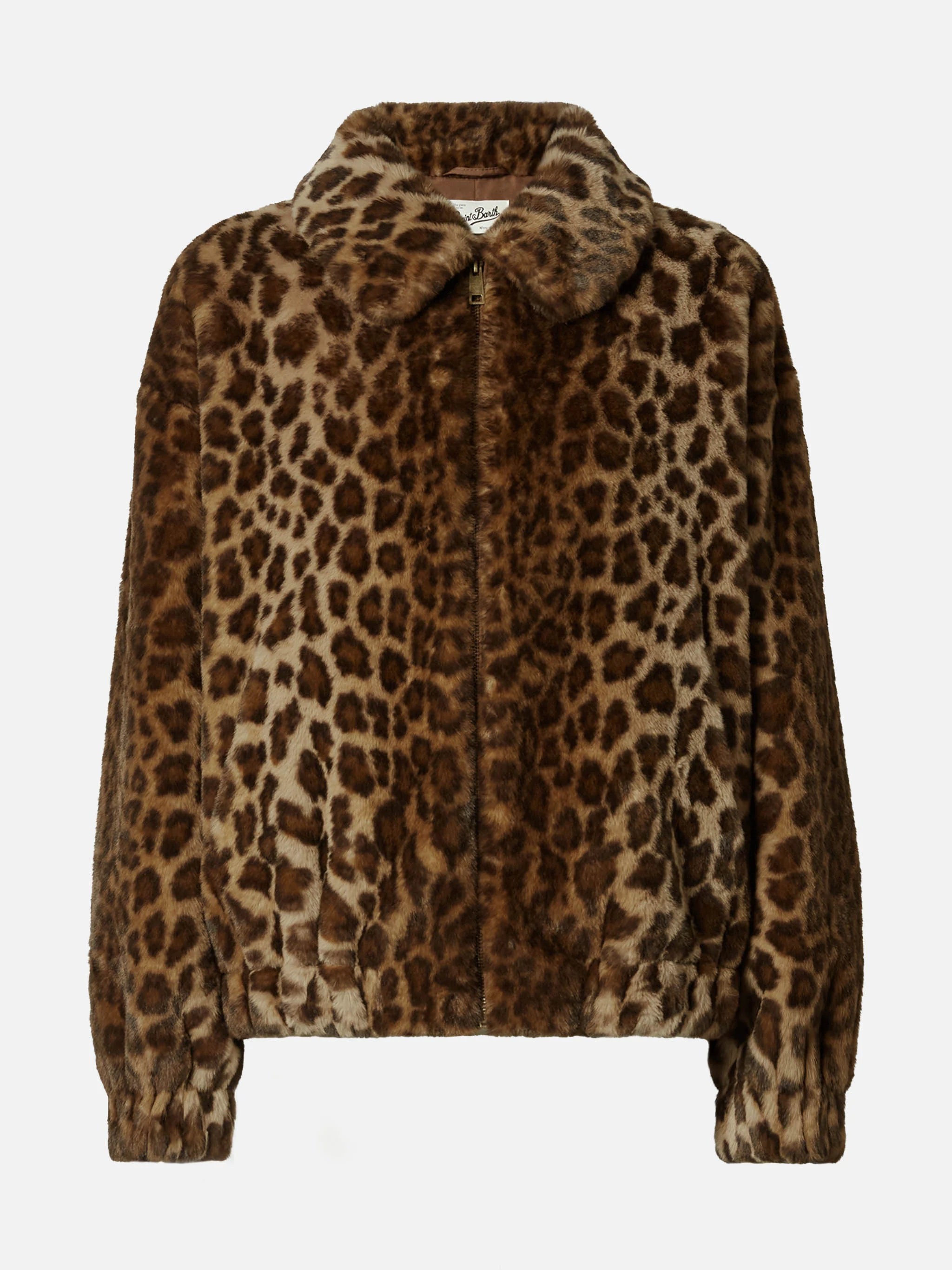 Giacca Aveline in faux fur con stampa leopardata - Image 6