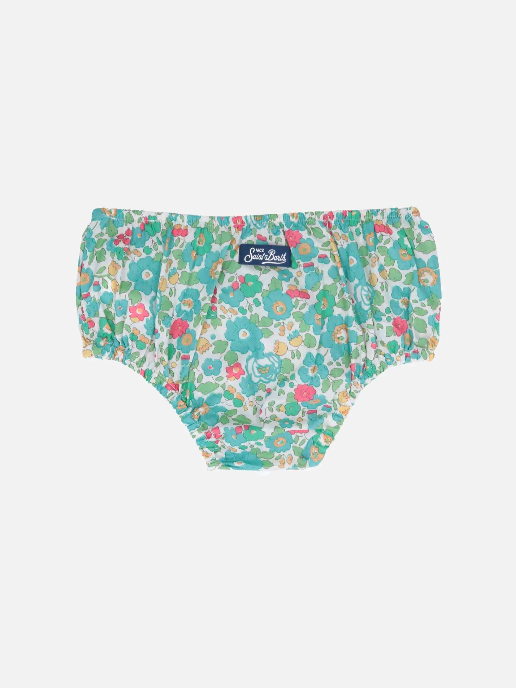 Bloomer per neonata Pimmy con stampa Betsy | REALIZZATO CON TESSUTO LIBERTY - Image 2