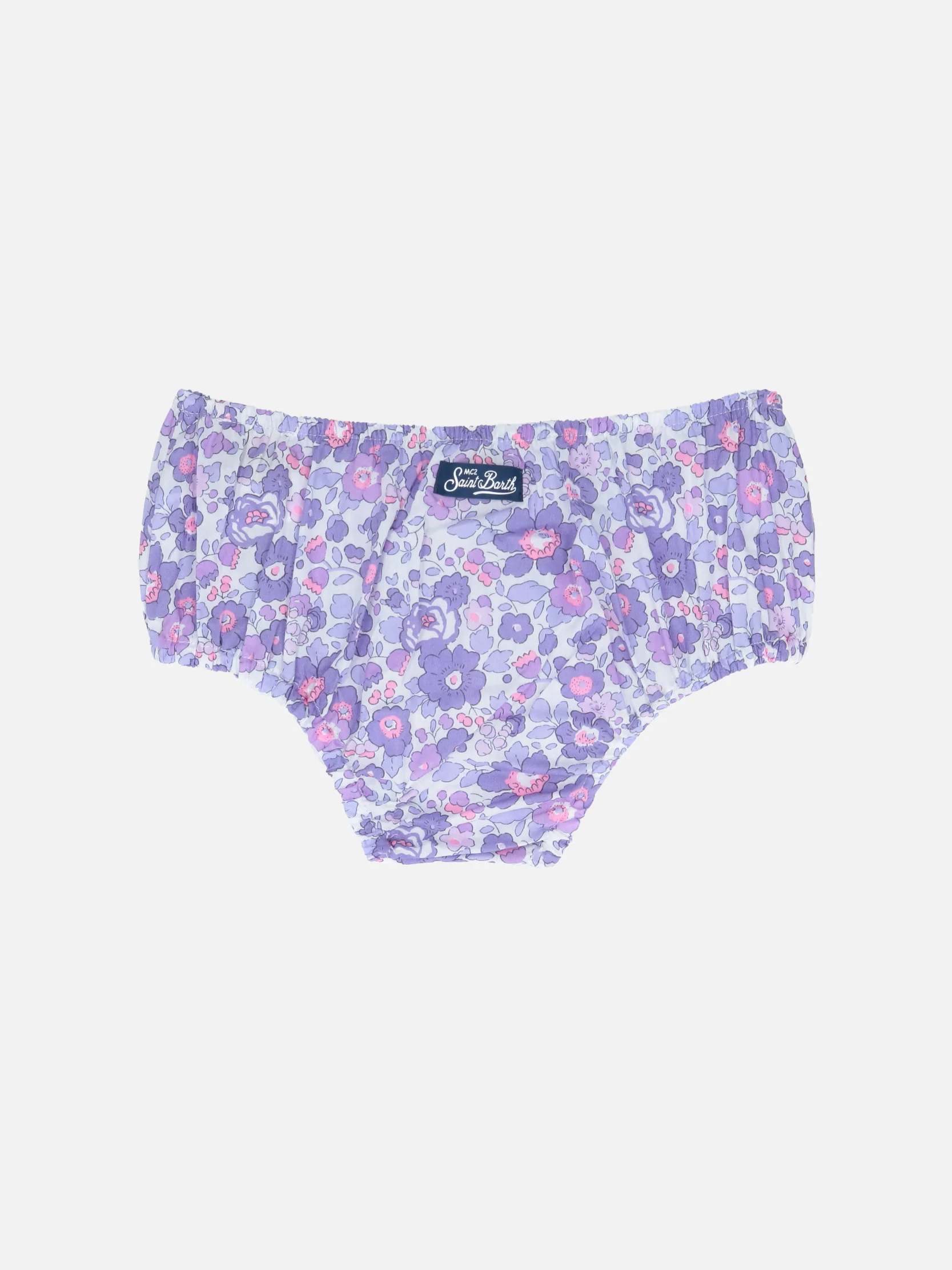 Bloomer per neonata Pimmy con stampa Betsy | REALIZZATO CON TESSUTO LIBERTY - Image 2