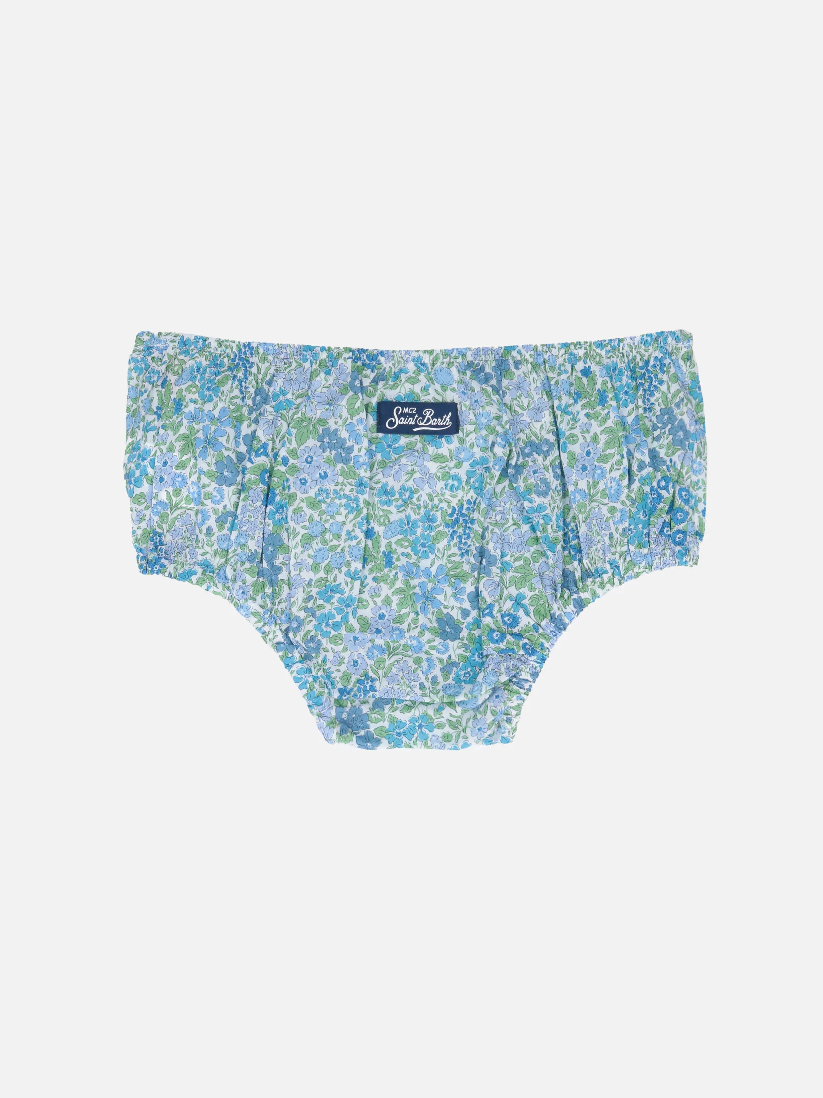 Bloomer per neonata Pimmy con stampa Joanna Luise | REALIZZATO CON TESSUTO LIBERTY - Image 2