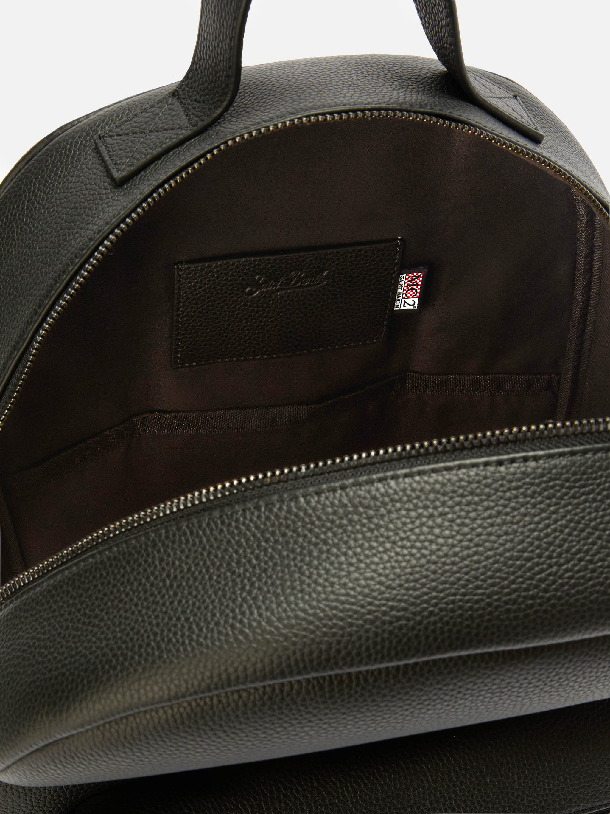 Zaino Backpack in pelle nera - Image 5
