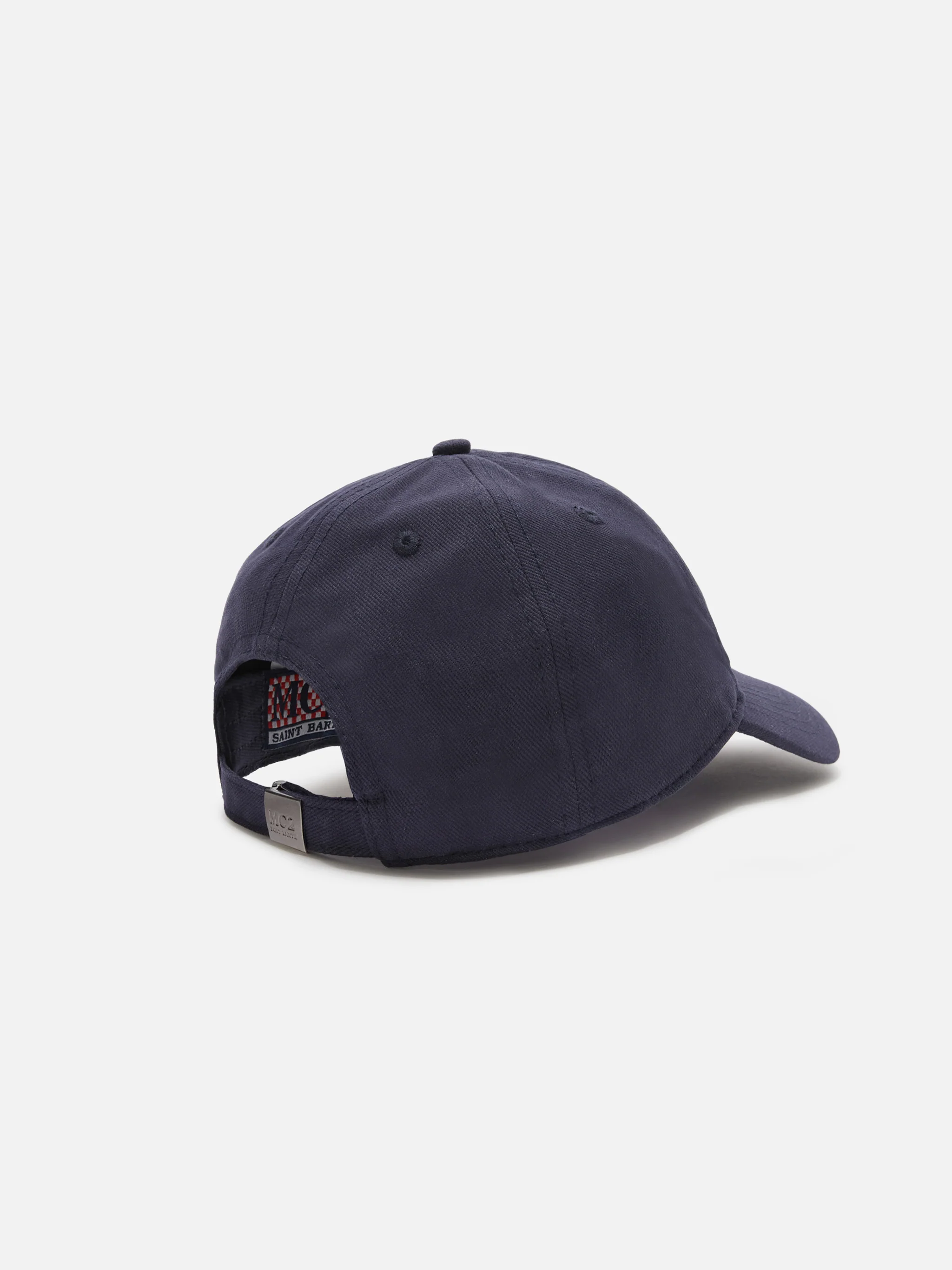Cappellino Baseball con visiera in cotone blu e ricamo | Special Edition - Image 3