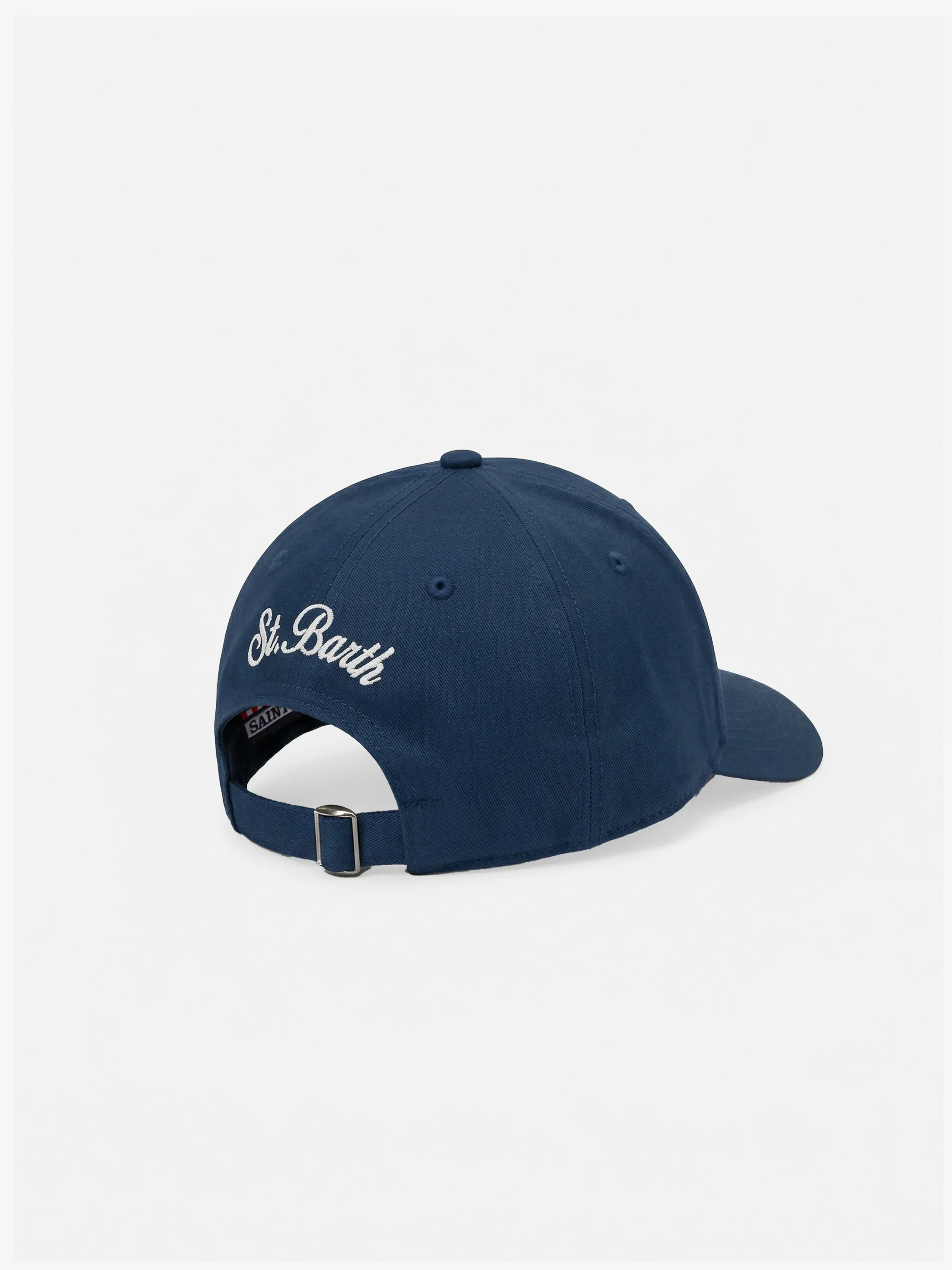 Cappellino Baseball con visiera in blu navy con ricamo Cigarette | Special Edition - Image 3