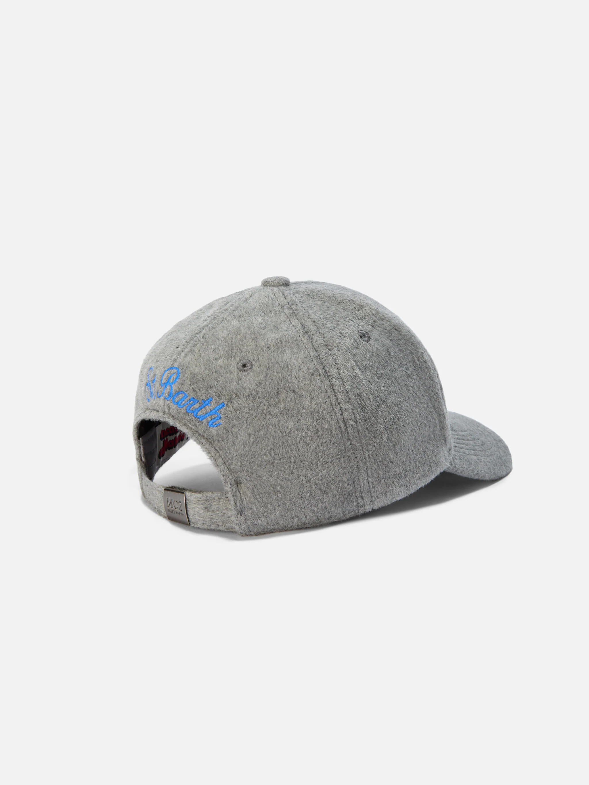 Cappello con visiera Baseball Wool in misto lana con ricamo Vacanze di Natale | VACANZE DI NATALE SPECIAL EDITION - Image 3