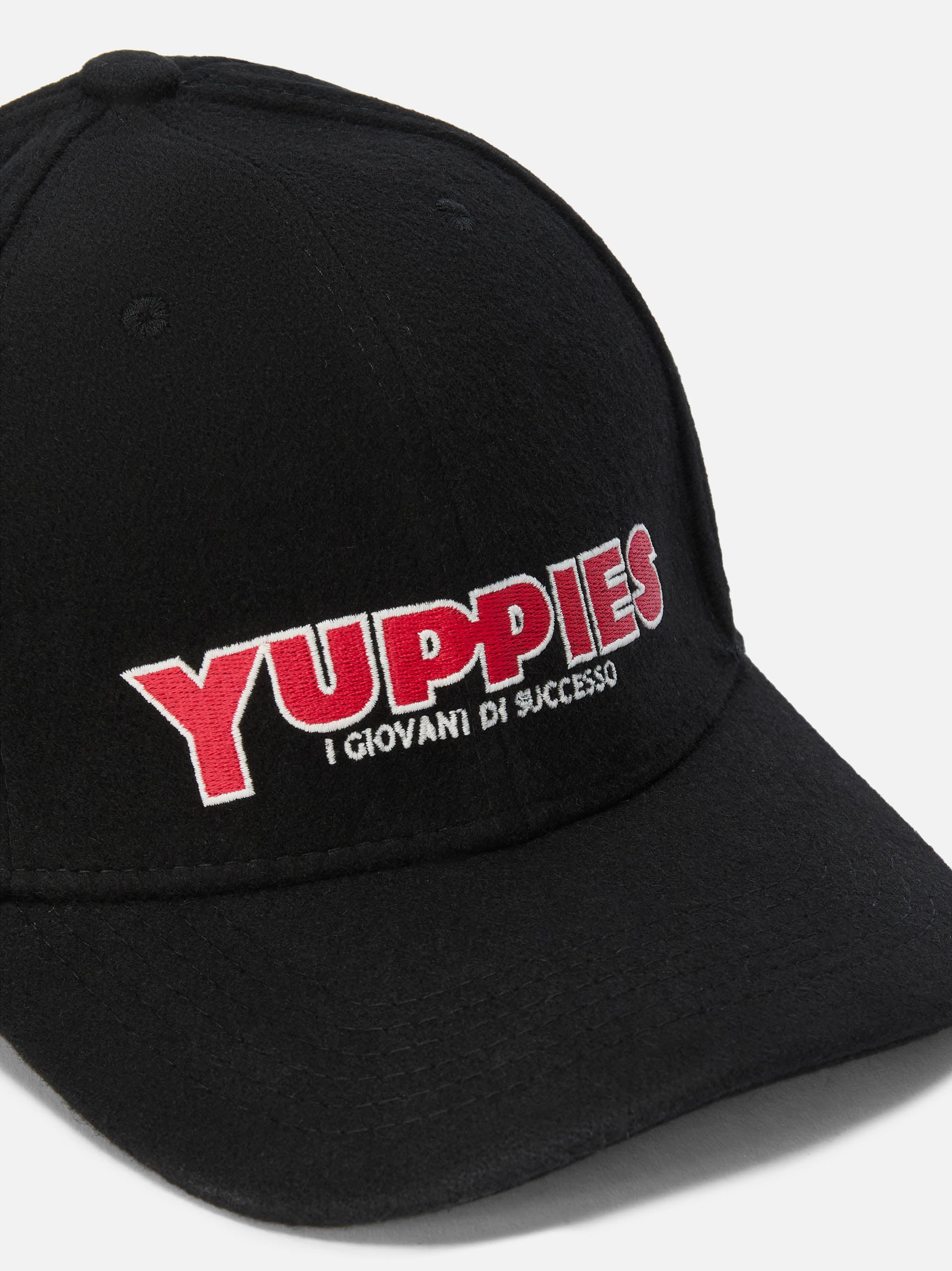 Cappello con visiera Baseball Wool in misto lana con ricamo Yuppies | YUPPIES SPECIAL EDITION - Image 2