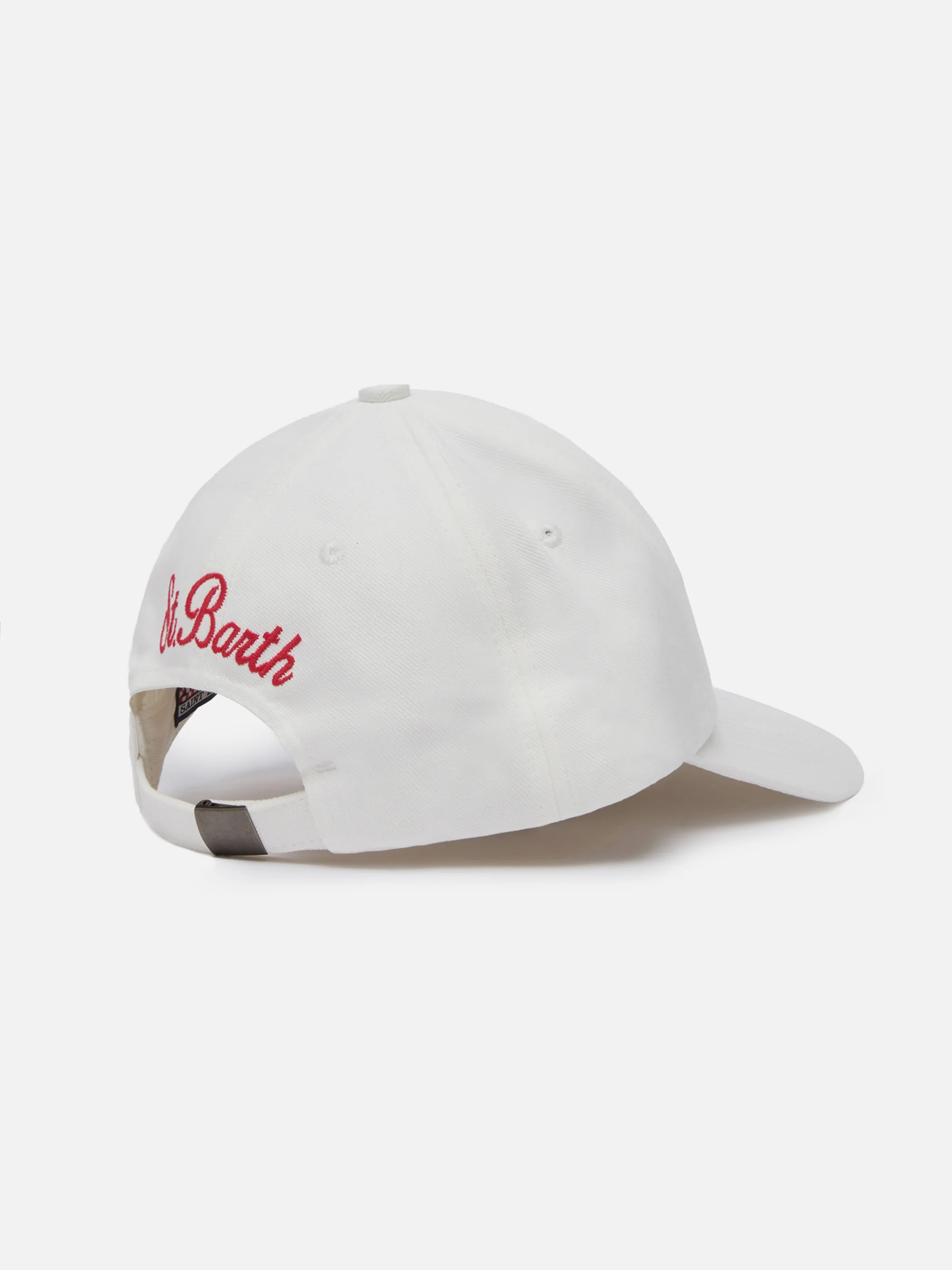 Cappellino da baseball in cotone bianco con ricamo | EDIZIONE SPECIALE SAPORE DI MARE - Image 3