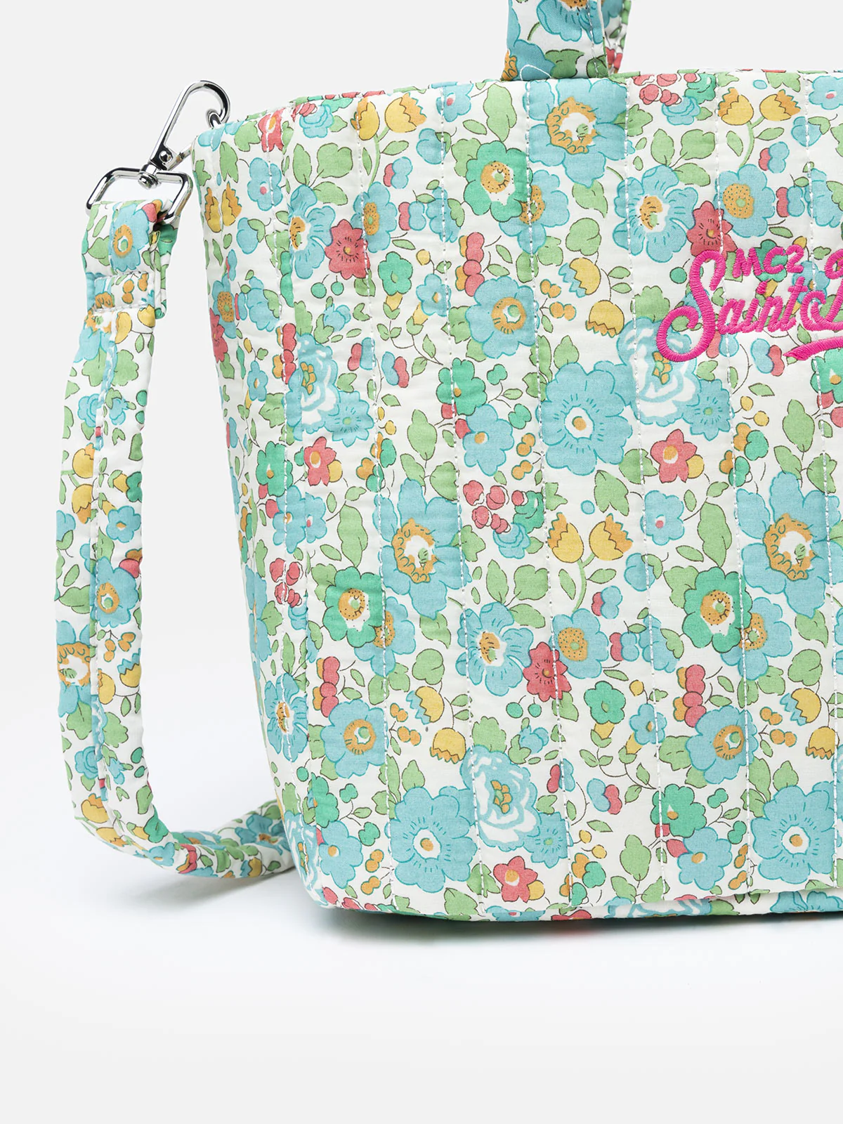 Borsa media Soft Tote trapuntata Betsy | REALIZZATO CON TESSUTO LIBERTY - Image 3