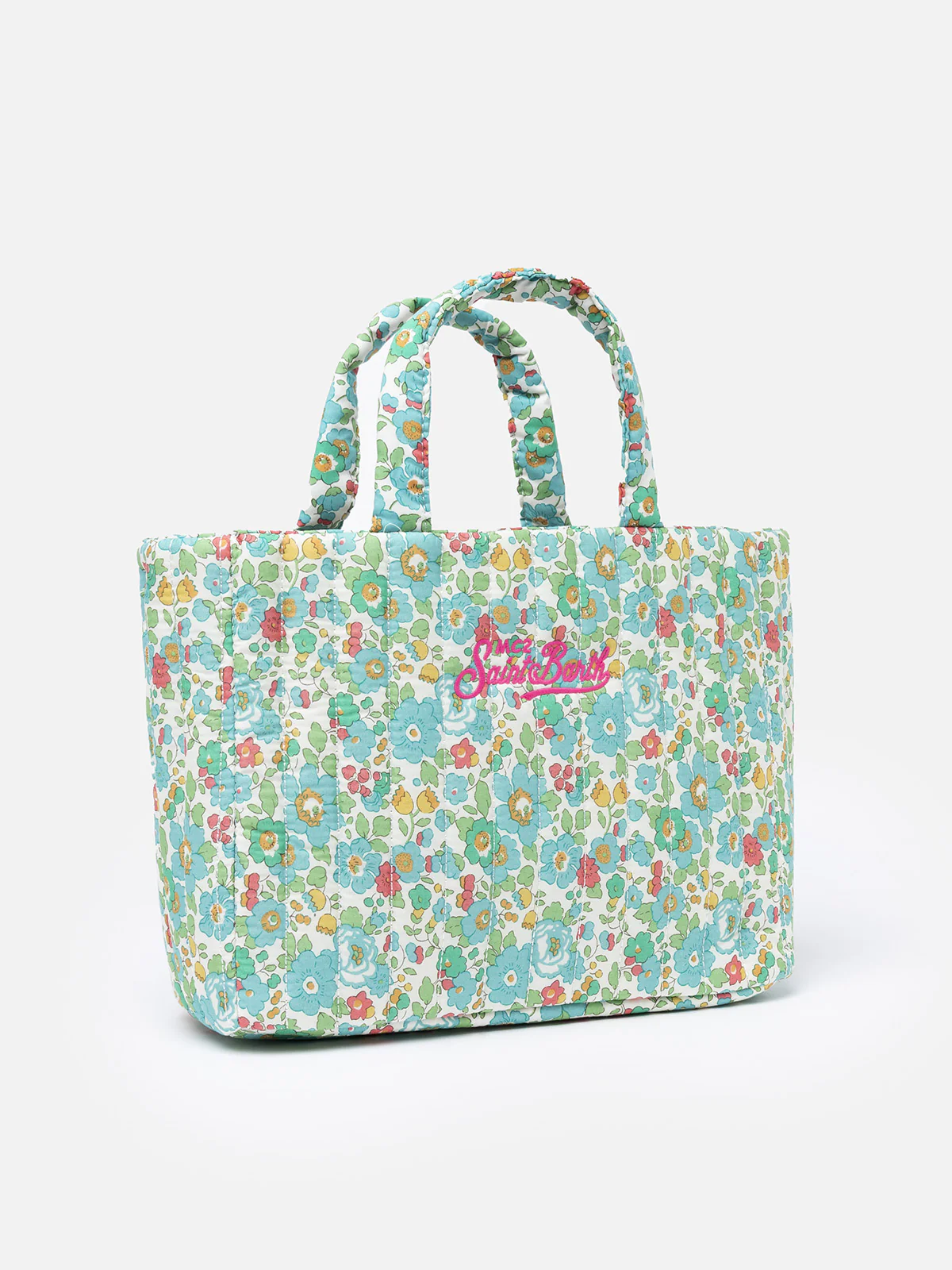Borsa media Soft Tote trapuntata Betsy | REALIZZATO CON TESSUTO LIBERTY - Image 4