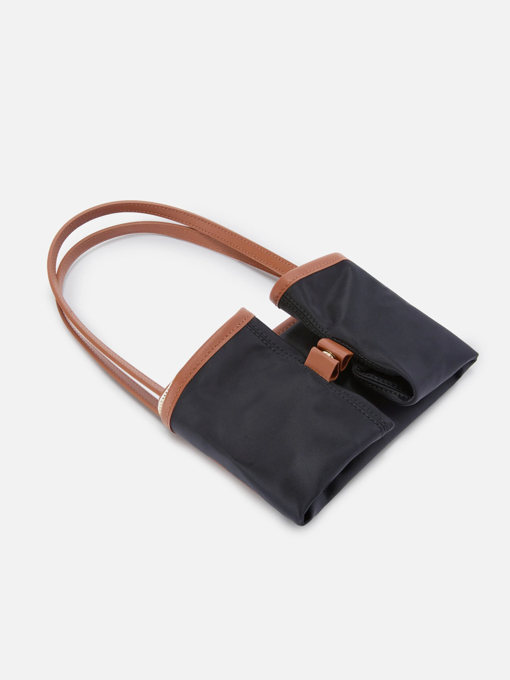 Borsa City medium in nylon nero - Image 6