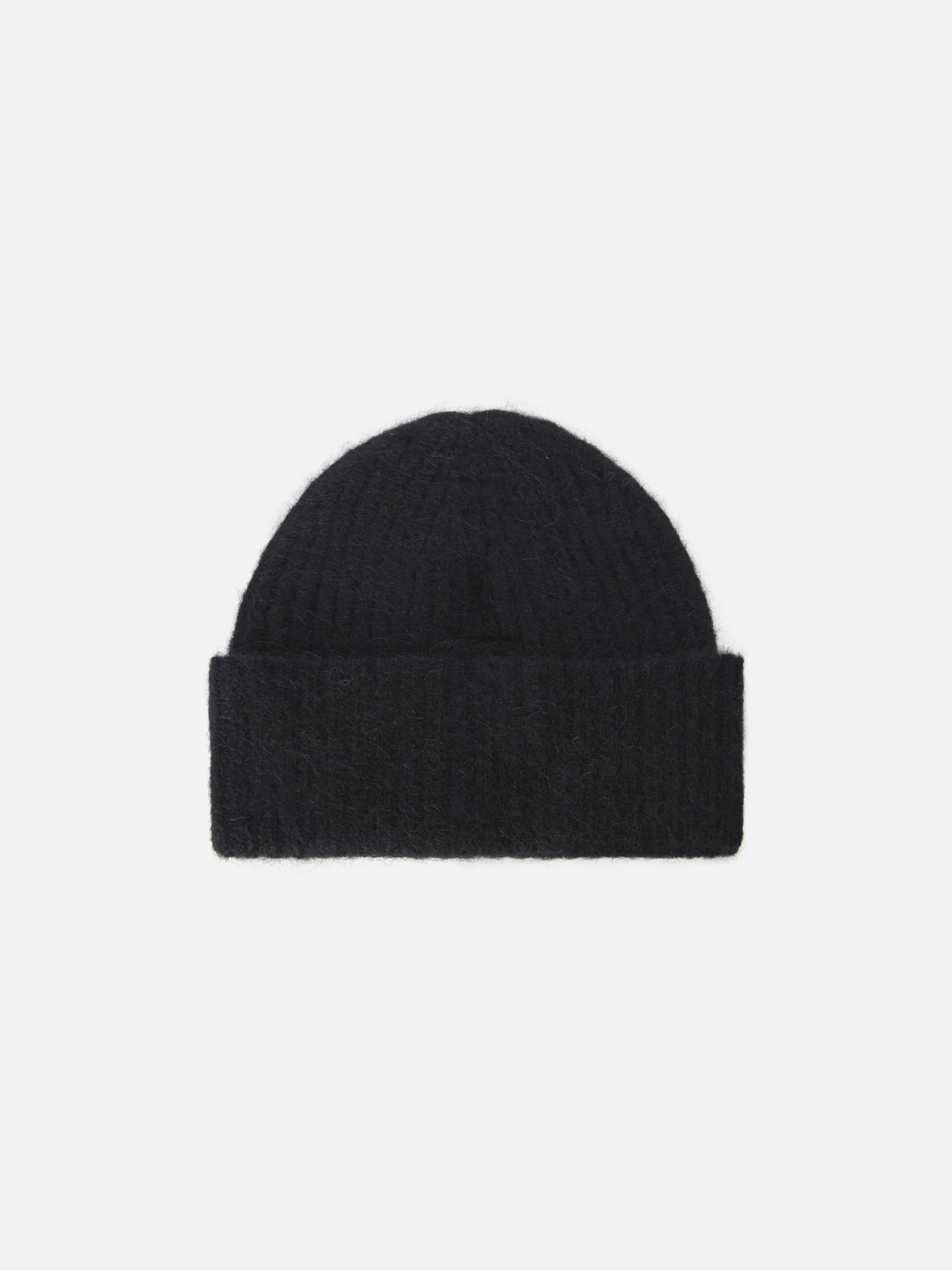 Berretto Wengen in ALPACA STRETCH nero - Image 3