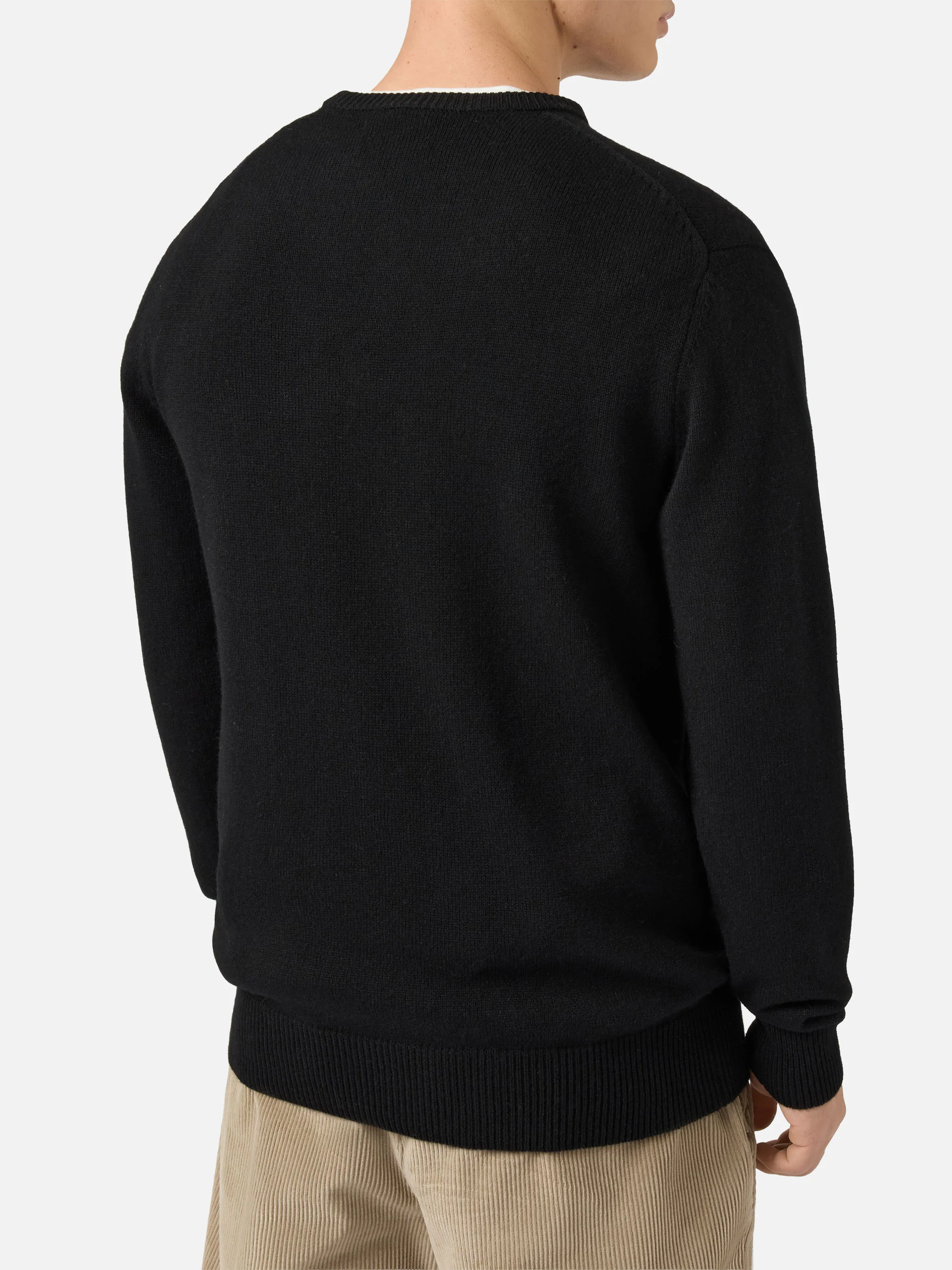 Maglione in misto cashmere Heron con ricamo St. Barth Negroni - Image 3