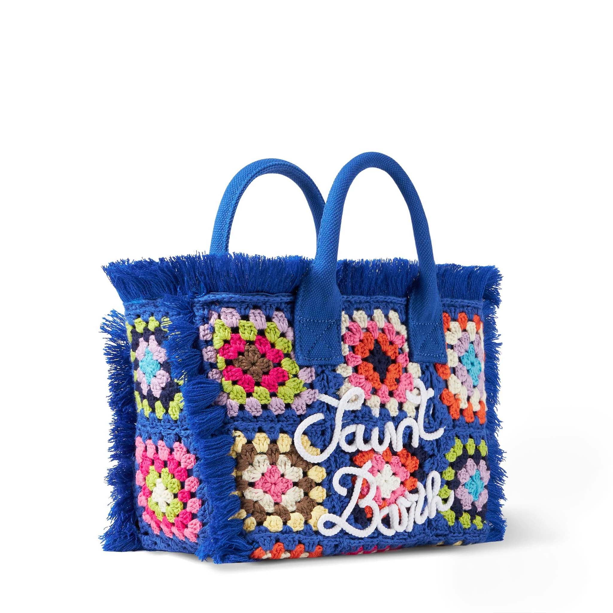 Borsa Colette blu all'uncinetto - Image 3