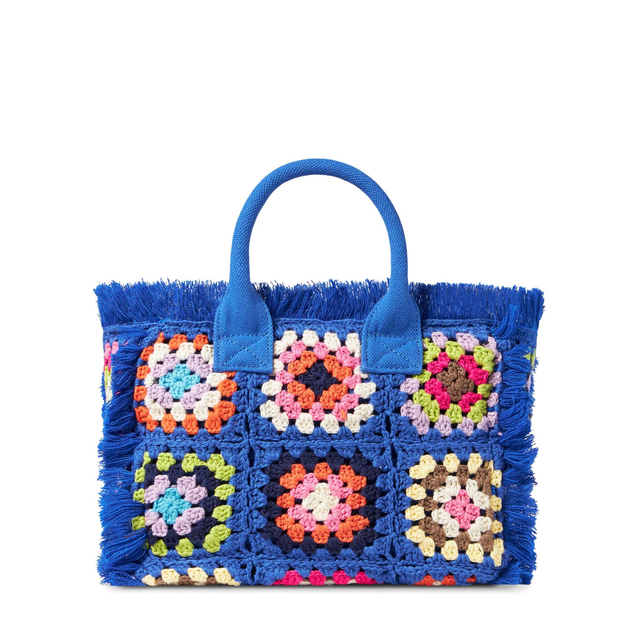 Borsa Colette blu all'uncinetto - Image 4