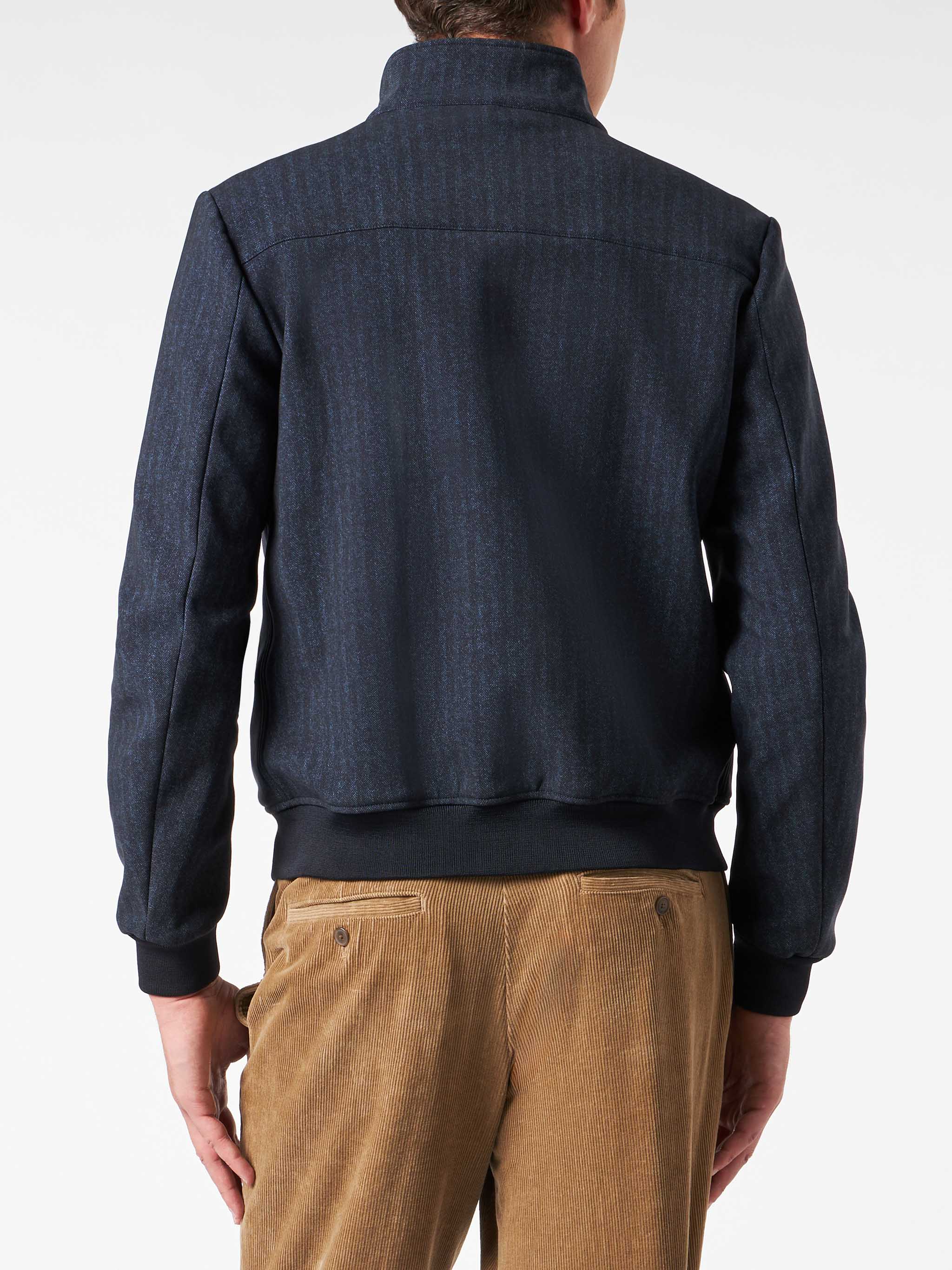 Bomber Traveler spigato blu - Image 2