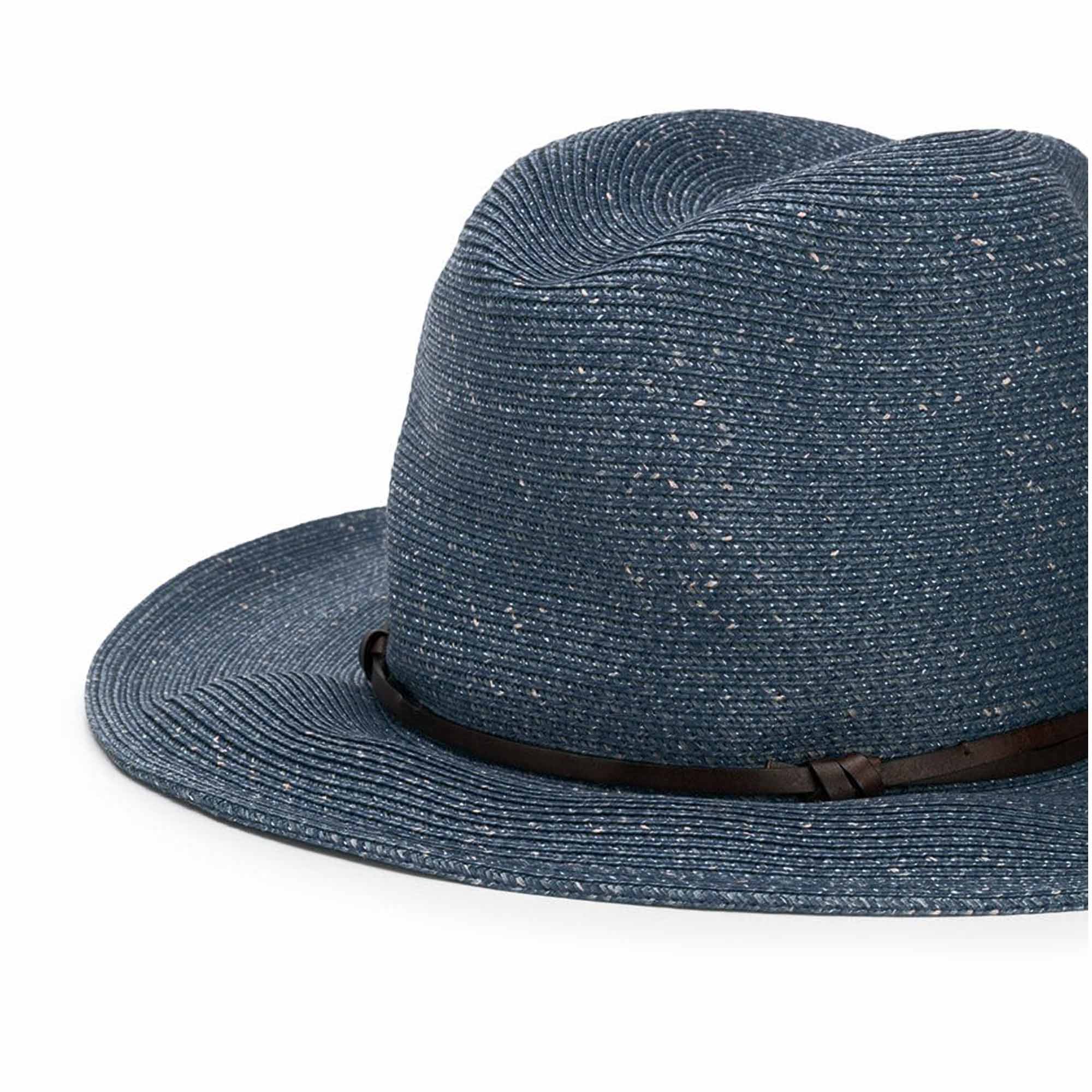 Cappello in fibra di carta blu jeans - Image 2