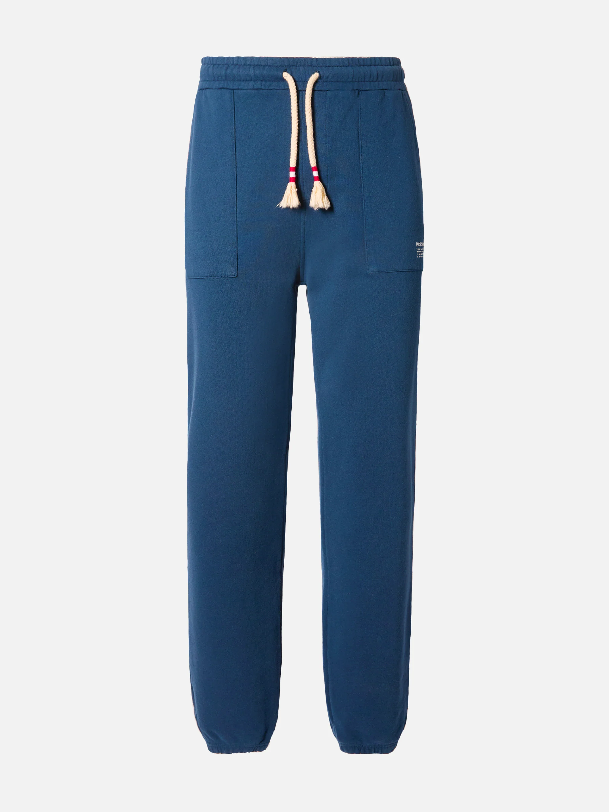 Pantaloni sportivi blu mélange Bolt - Image 4