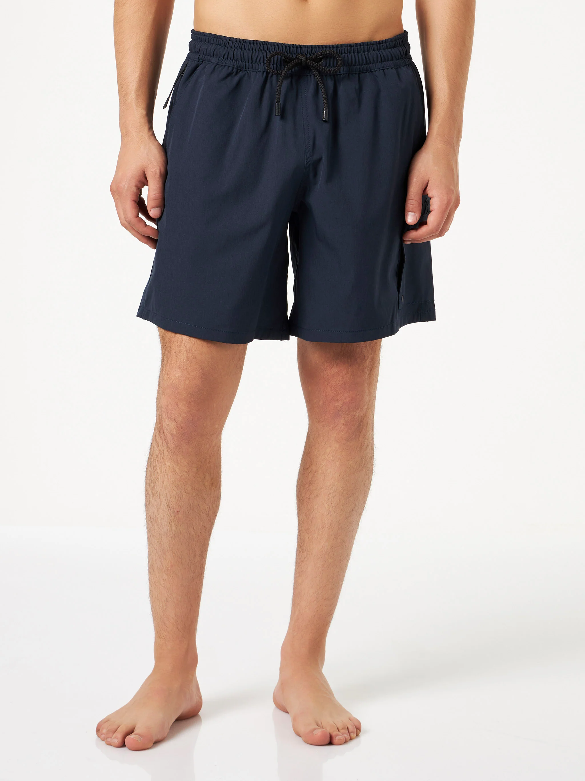 Costume mare elasticizzato Comfort in blue navy - Image 3